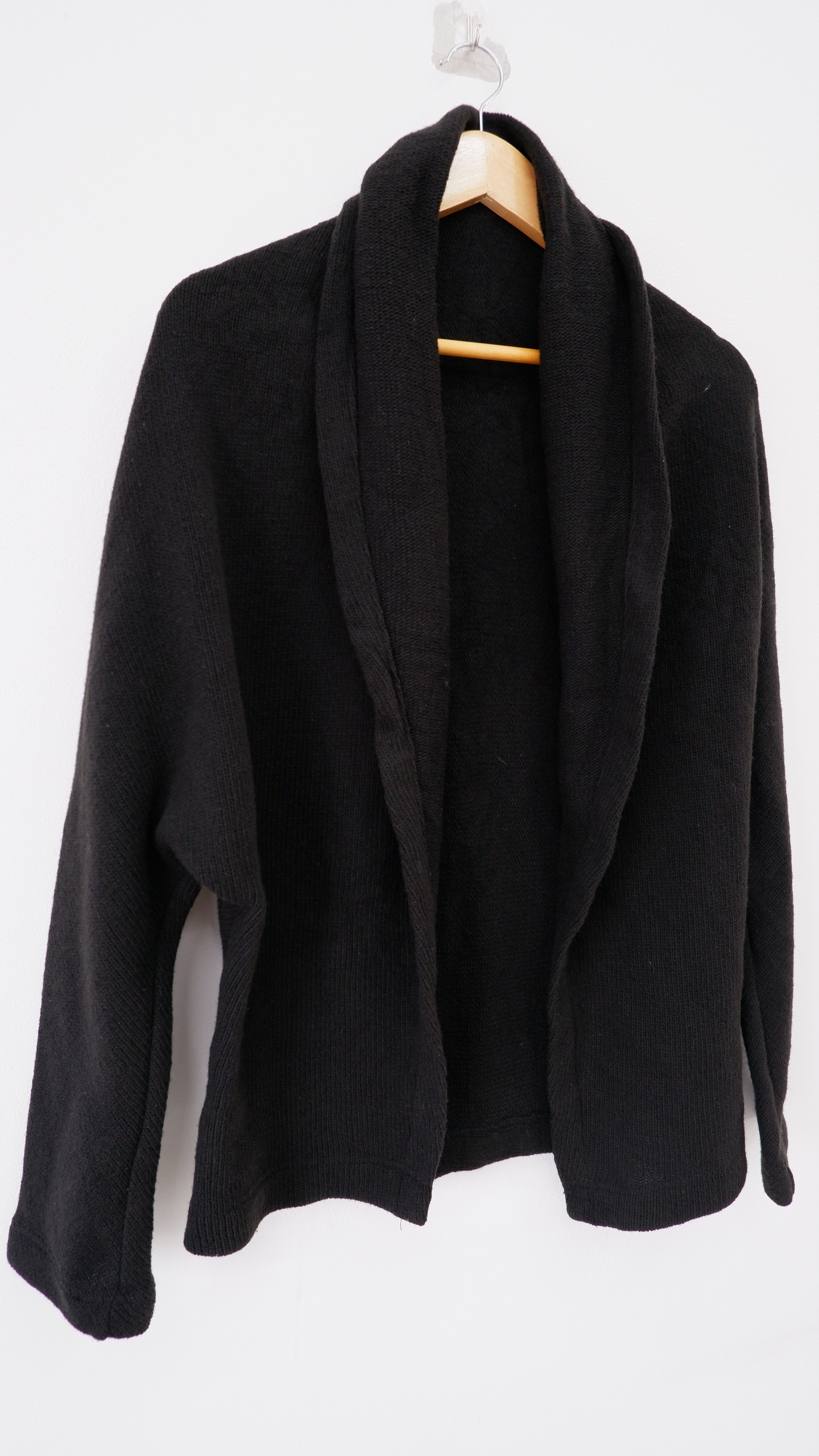 Yohji Yamamoto Yohji Yamamoto 2 Japan wool stretchable cardigan sweater vtg Size XS / US 0-2 / IT 36-38 - 6 Thumbnail