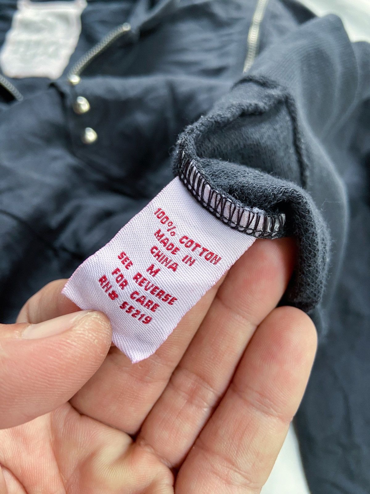 Beauty Beast LEVIS MULTI ZIPPER PUNK SUN FADED STYLE ZIP HOODIE Size US S / EU 44-46 / 1 - 16 Thumbnail