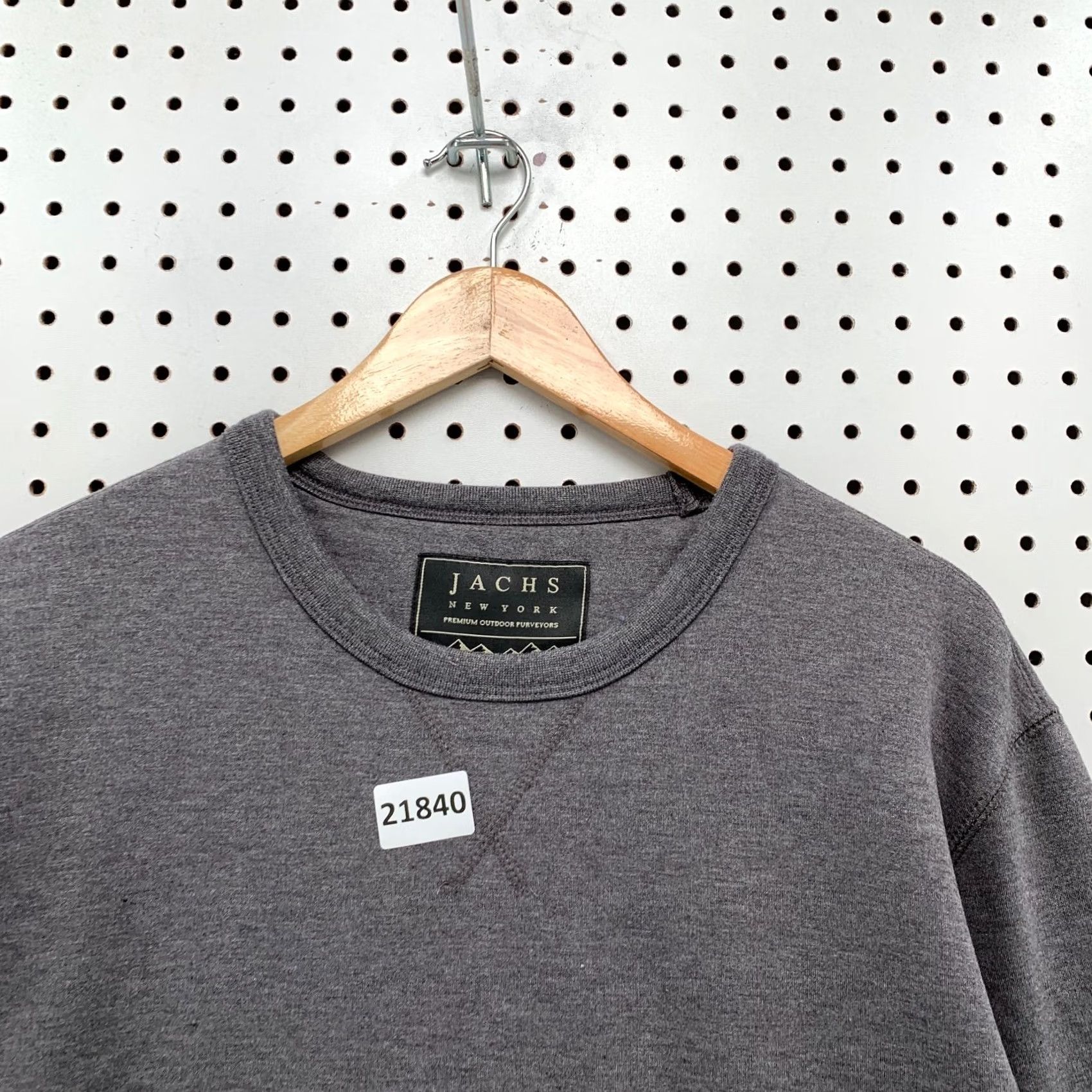 Vintage Jachs New York Crewneck Sweatshirt Gray Adult Mens Large Pullover Size US L / EU 52-54 / 3 - 7 Thumbnail