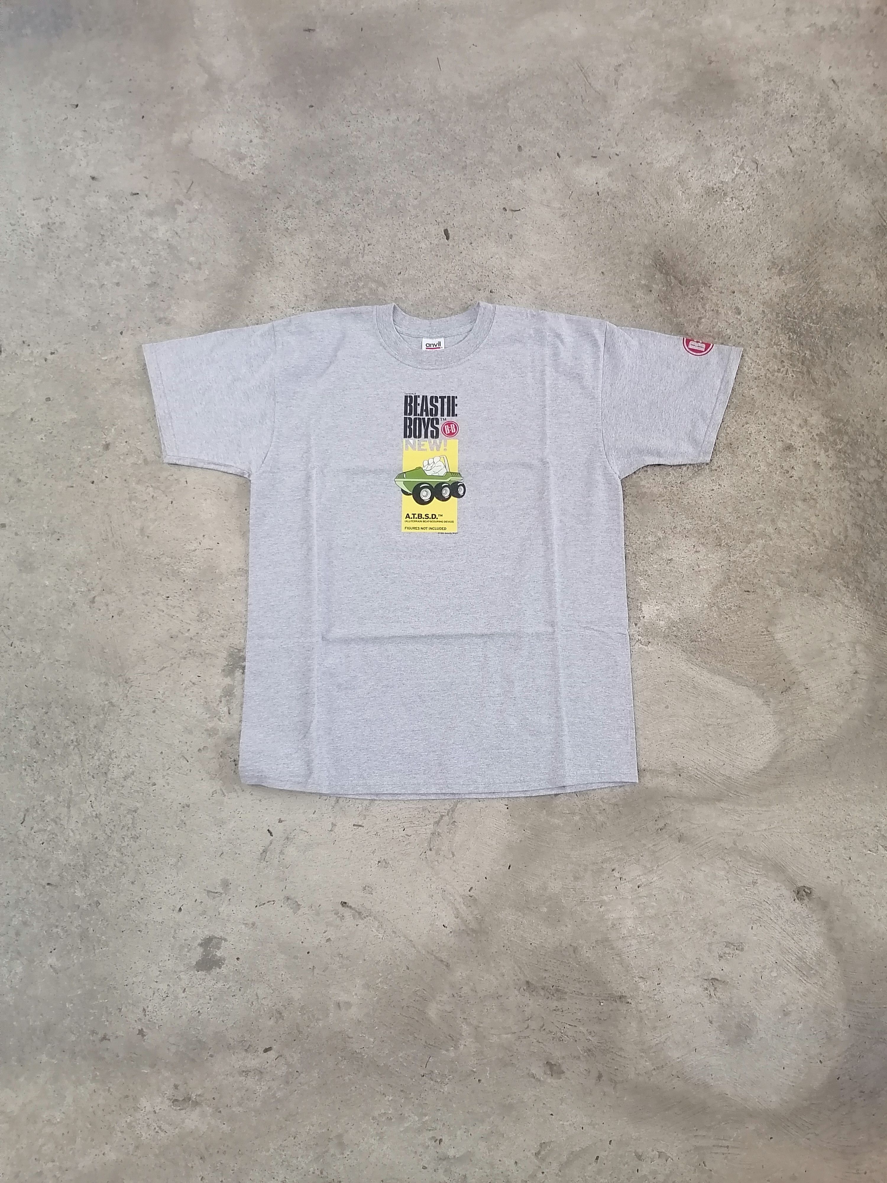 image of Vintage Beastie Boys Promo Tee A.t.b.s.d in Grey, Men's (Size XL)