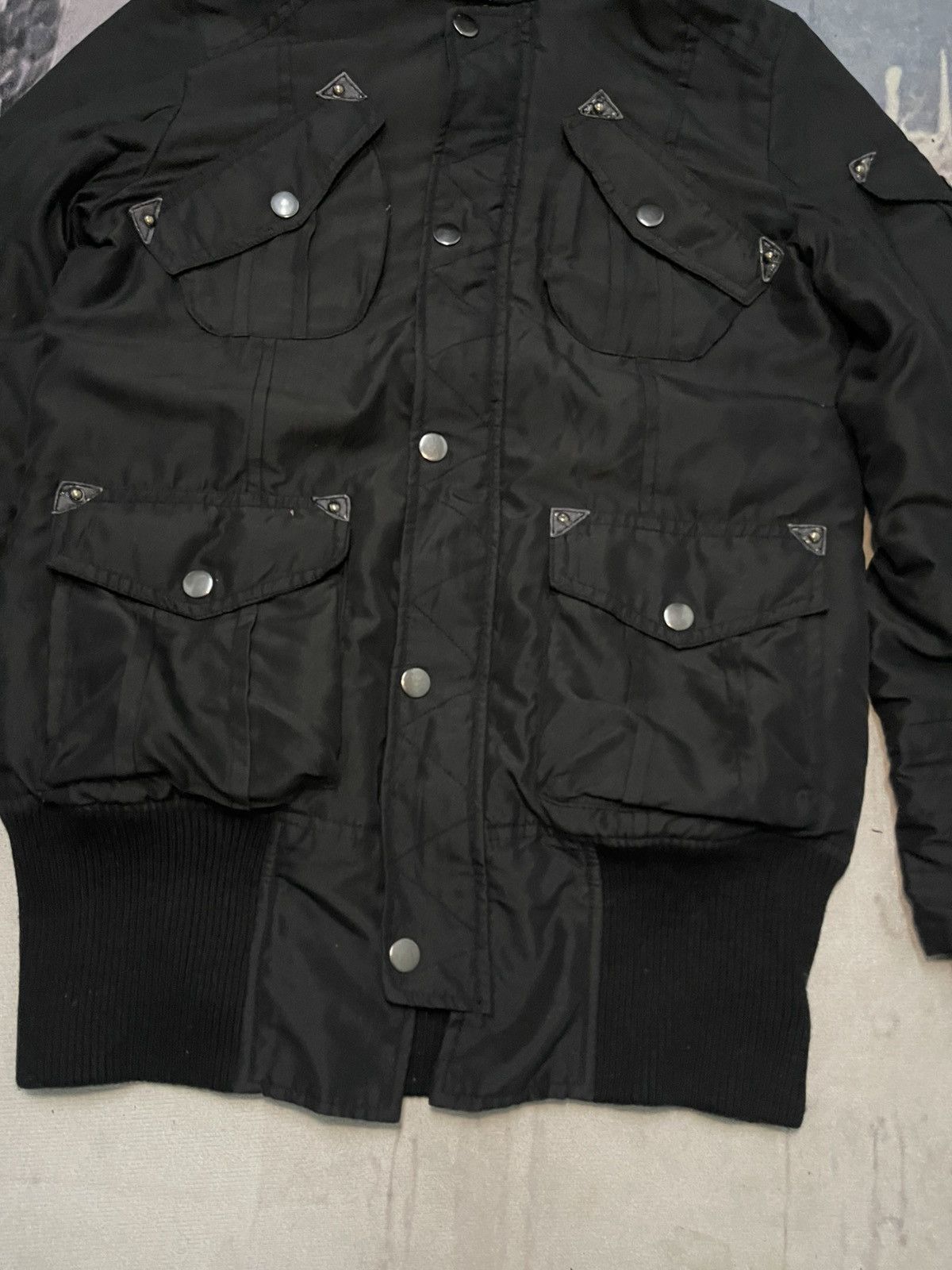 PPFM 2000s PPFM BOMBER UTILITY JACKET MULTIPOCKET RARE DESIGN Size US M / EU 48-50 / 2 - 5 Thumbnail