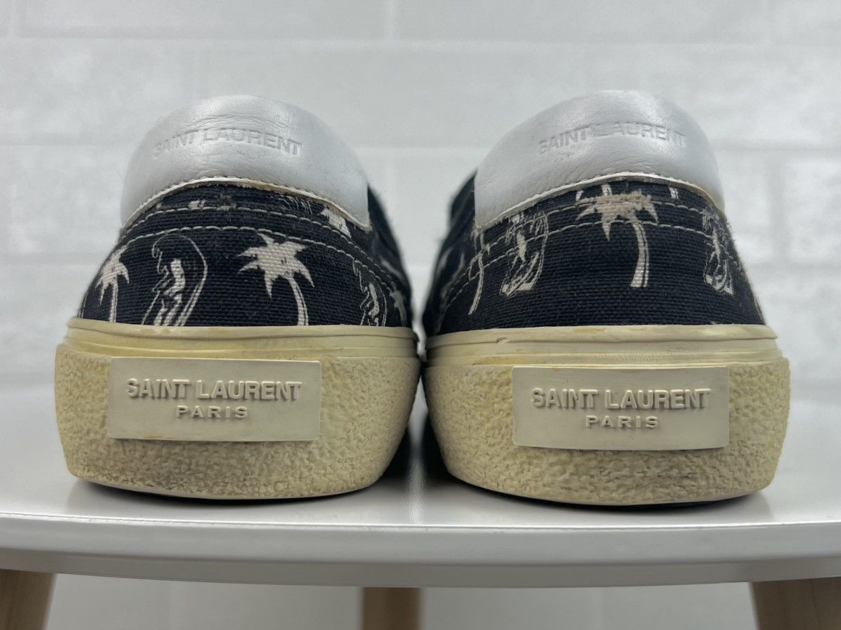 Saint Laurent Paris SAINT LAURENT Shoes Slip Ons Trainers SLP PARIS Palm Tree Size US 8.5 / EU 41-42 - 7 Thumbnail