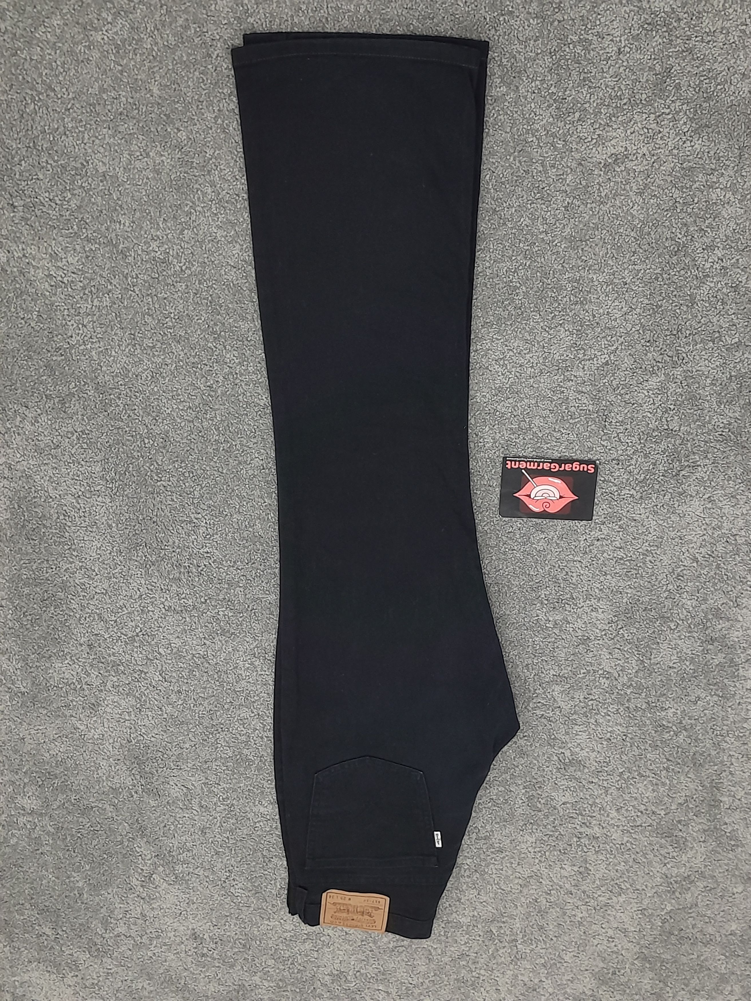 Levi's × Vintage Levis 517 Jeans Bootcut SUPER BLACK Size US 27 - 17 Thumbnail