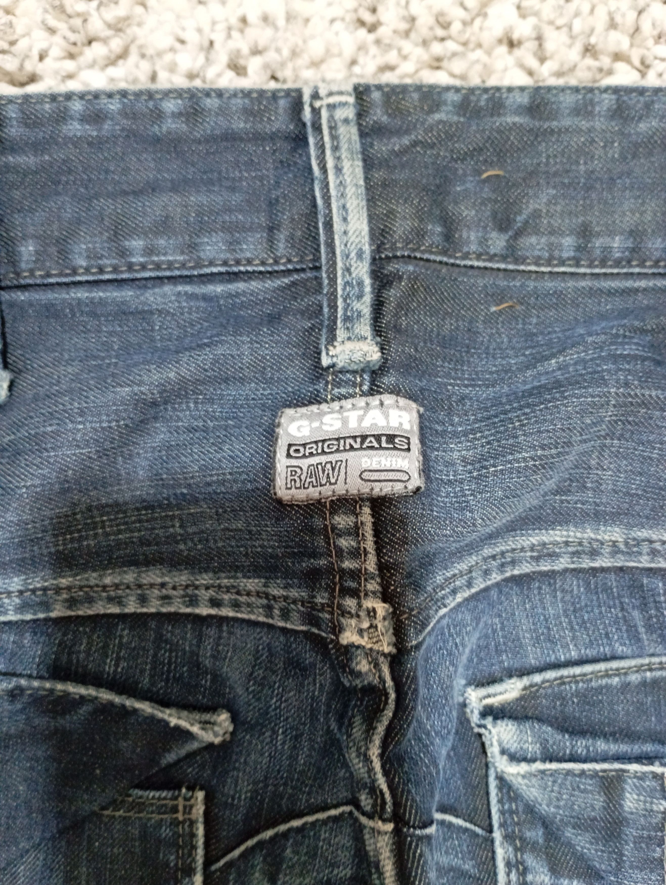 G-Star G Star Raw Vintage Mens Denim Pants Double Knee Jeans Size US 31 - 5 Thumbnail