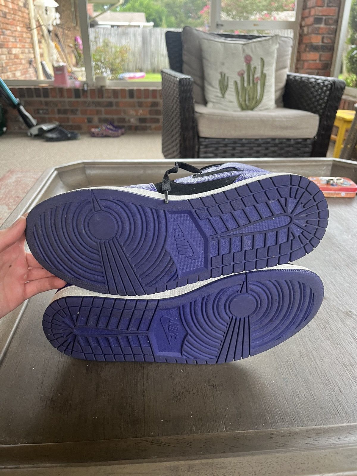 Jordan Brand Jordan 1 Mid Dark Concord Size US 10.5 / EU 43-44 - 6 Thumbnail