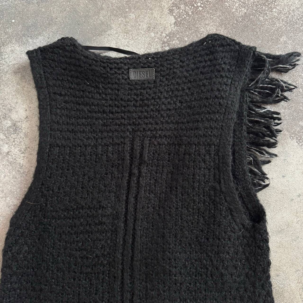 Diesel Diesel Vintage Fringe Mohair Knit Vest Size S / US 4 / IT 40 - 5 Thumbnail