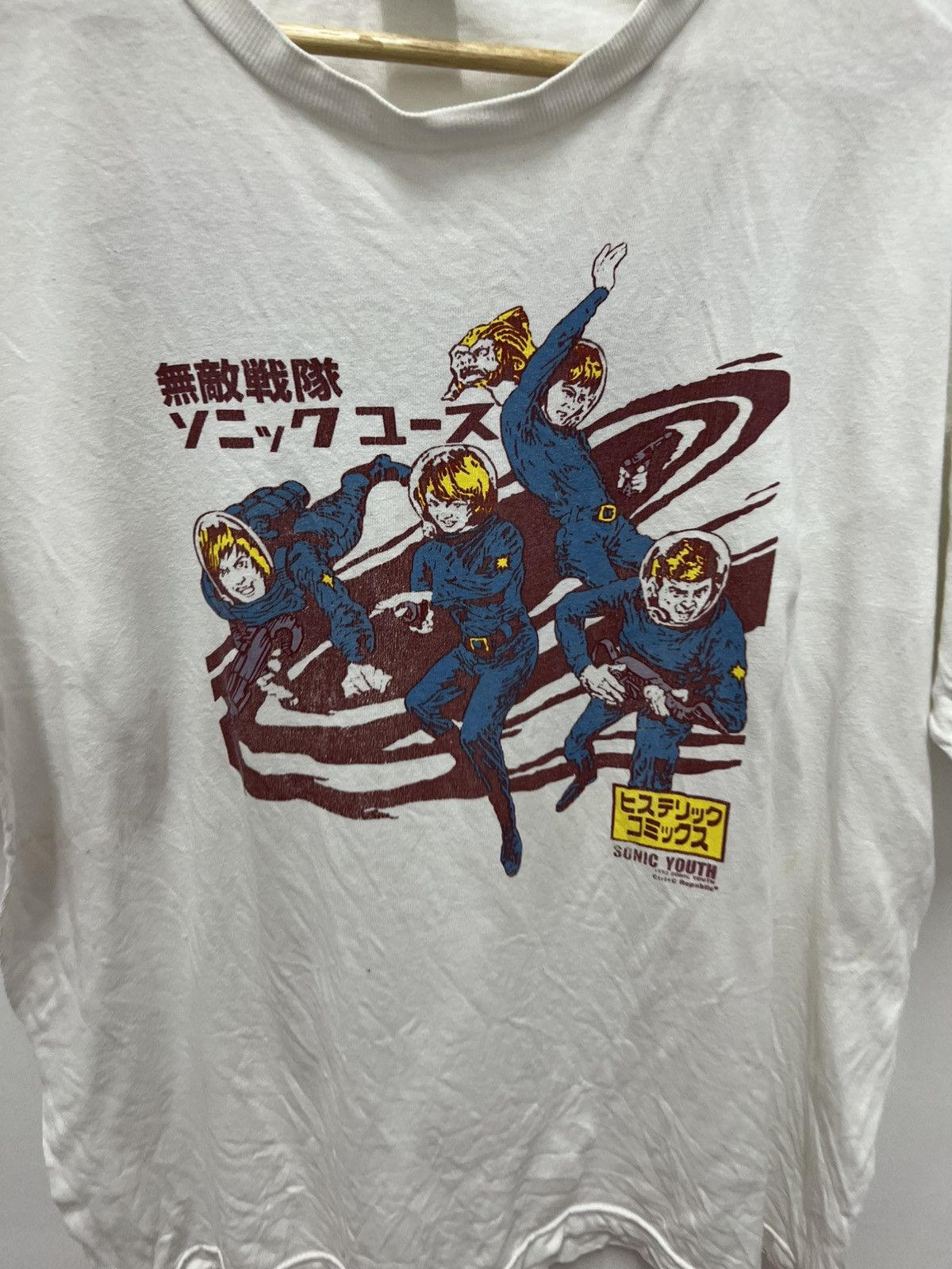 Band Tees Vintage Sonic Youth Shirt Size US L / EU 52-54 / 3 - 3 Thumbnail
