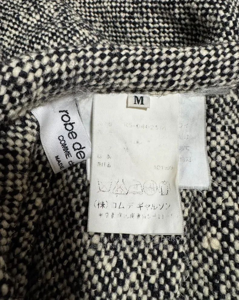 Comme des Garcons Comme Des Garcons size M Tweed midi skirt with umbrella pl Size 23" - 6 Thumbnail