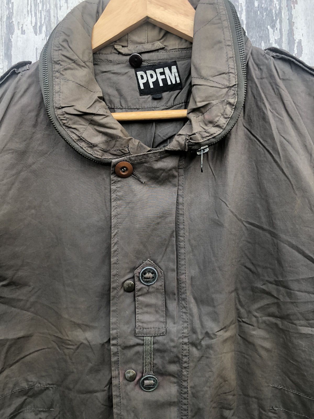 Japanese Brand Vintage Sunfaded Y2K PPFM Army Jackets Size US L / EU 52-54 / 3 - 2 Thumbnail