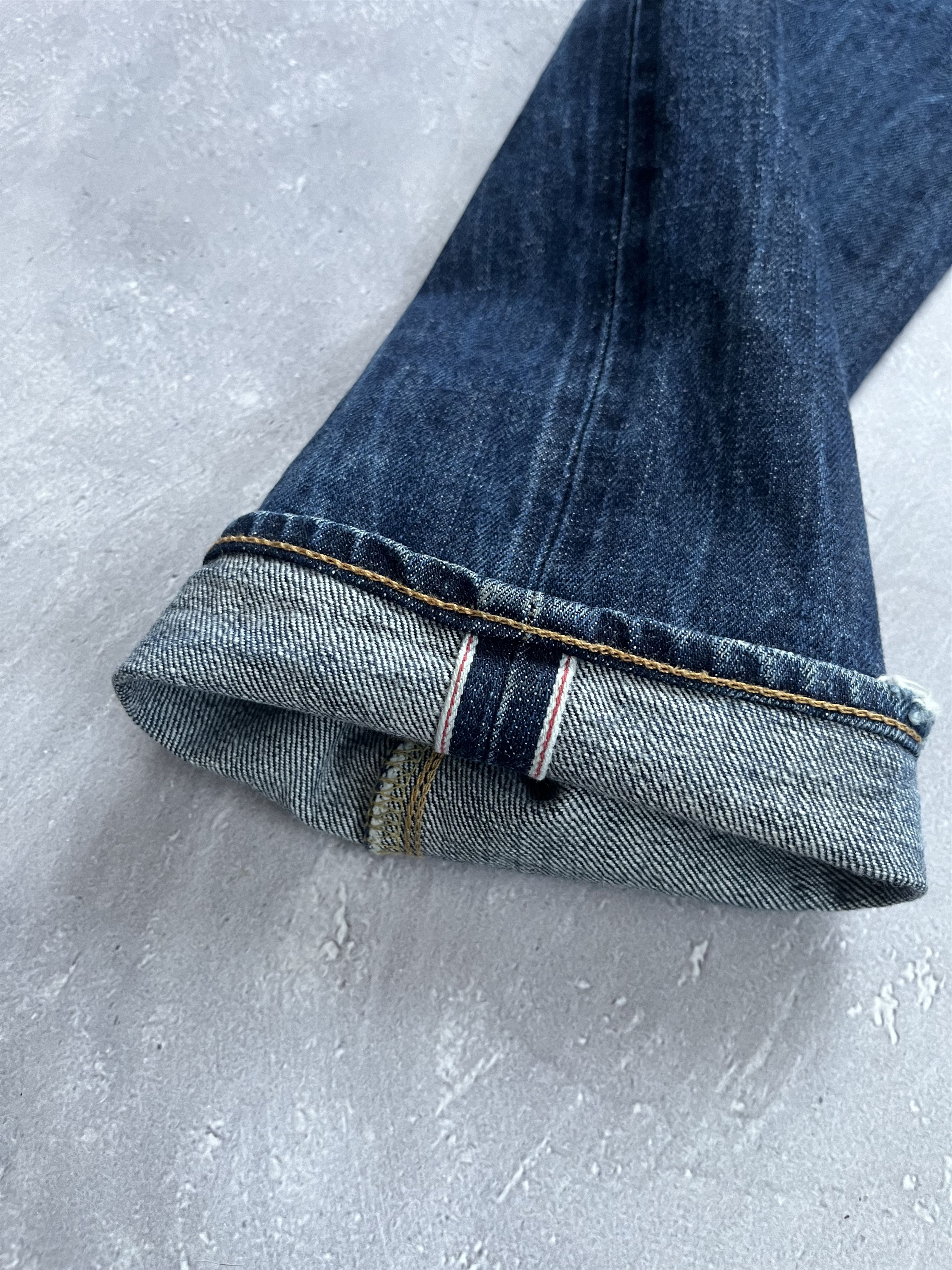 Edwin Vintage Edwin Selvedge Jeans Ed-71 Silm Fit Size 28x32 Blue Size US 28 / EU 44 - 16 Thumbnail