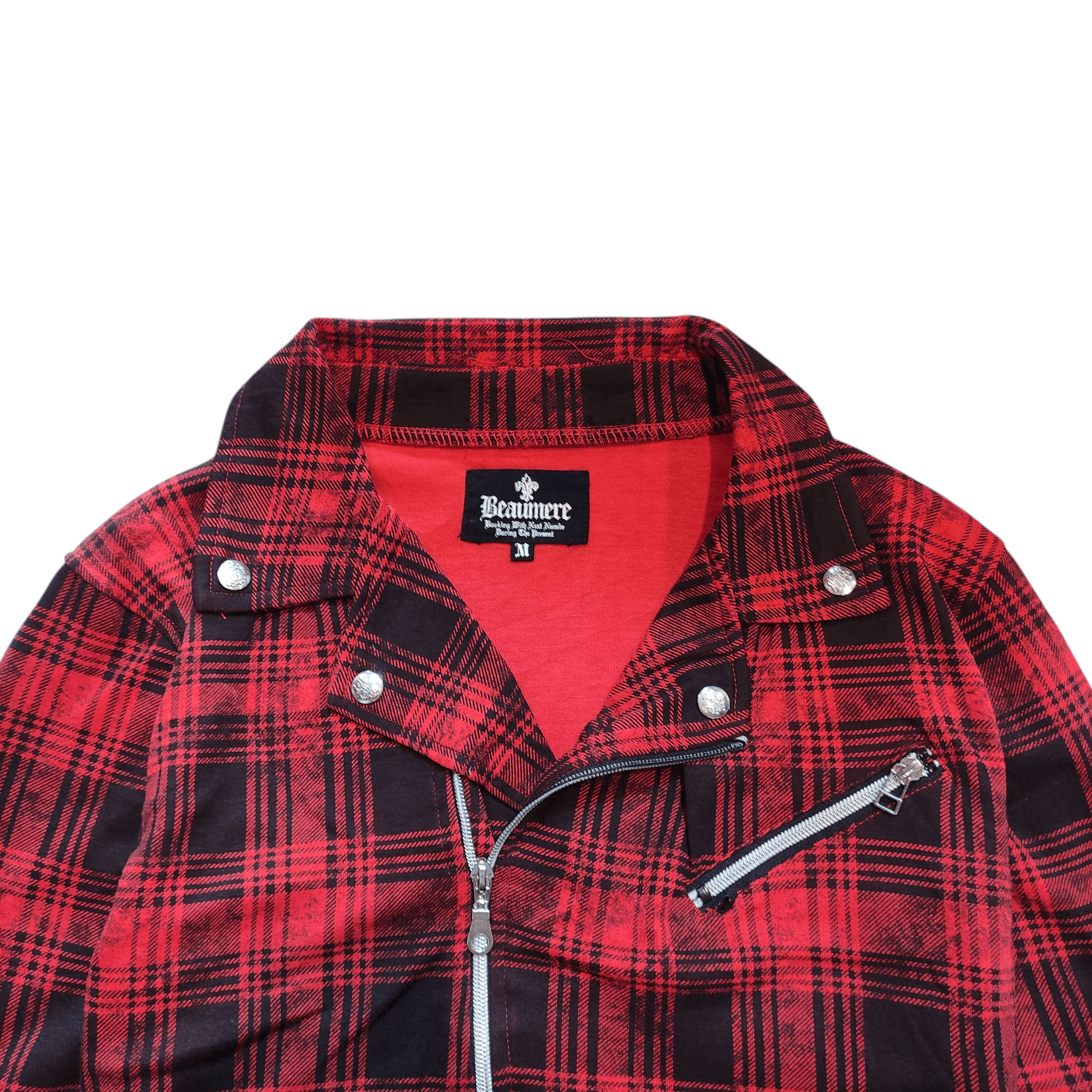 Tornado Mart Beaumere Plaid Ramones Style Jacket Japanese Brand Size US M / EU 48-50 / 2 - 3 Thumbnail