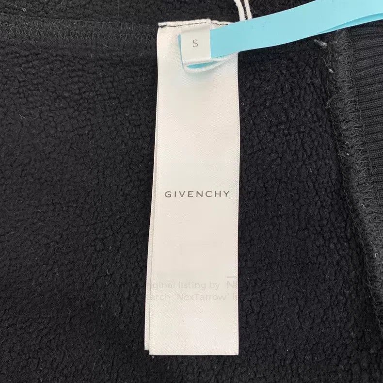 Givenchy Givenchy Black Logo Letter Embroidered Cotton Hooded Draws Size US S / EU 44-46 / 1 - 6 Thumbnail
