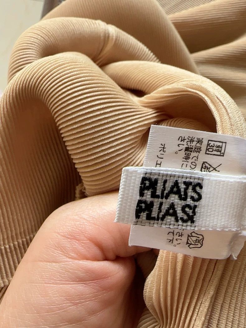 Issey Miyake Issey Miyake Apricot pleated short sleeves Size M / US 6-8 / IT 42-44 - 5 Thumbnail