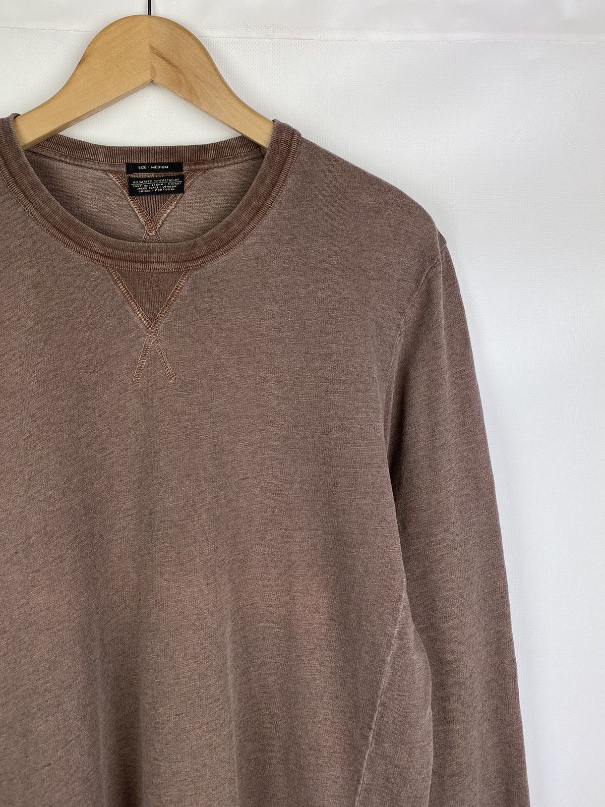 Allsaints × Japanese Brand Allsaints Arlanda Crew neck men’s sweatshirt pullover Size US M / EU 48-50 / 2 - 2 Thumbnail