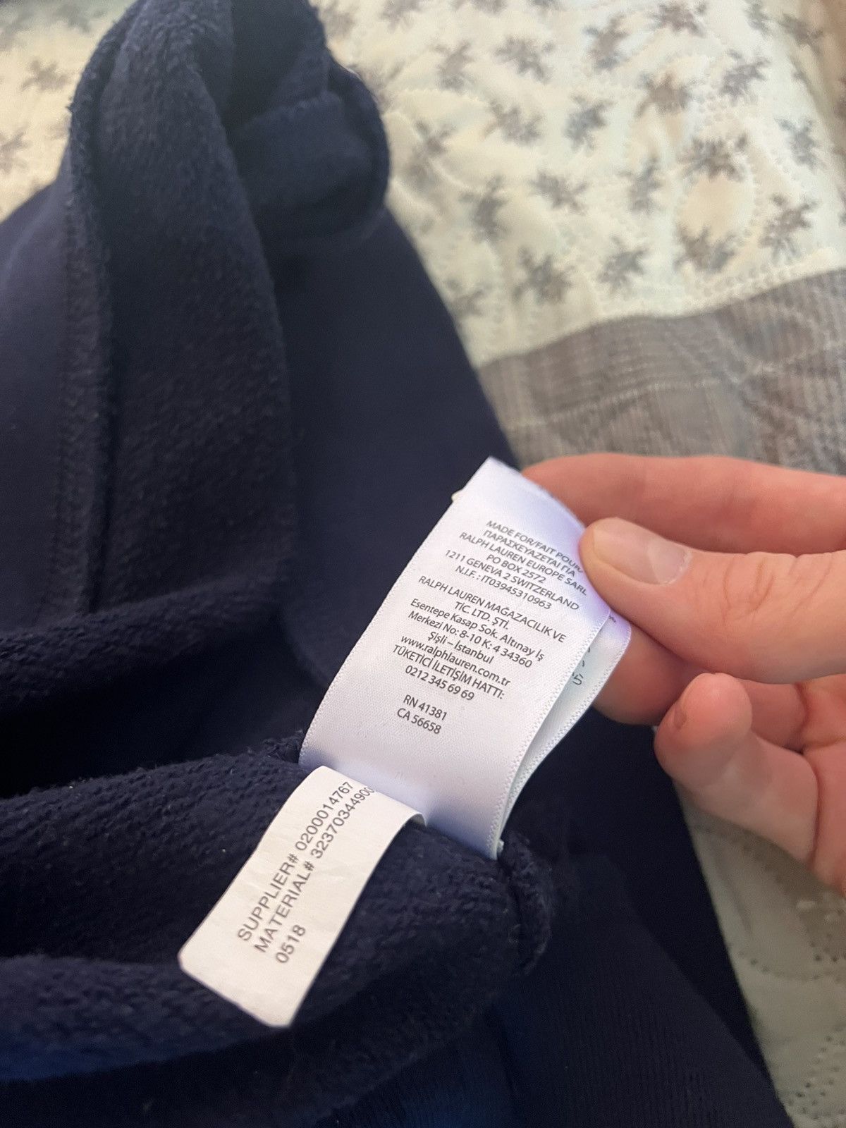 Polo Ralph Lauren POLO RALPH LAUREN SWEATER XS Size Navy Blue Color 14-16 yrs Size US XS / EU 42 / 0 - 5 Thumbnail
