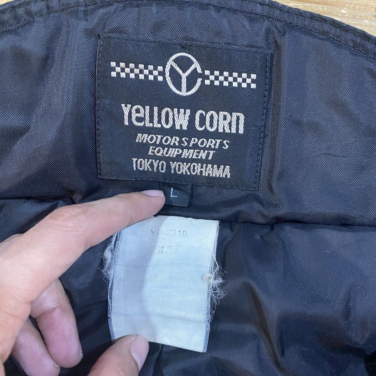 YELLOW CORN Vintage Yellow Corn Sledge Hammer Racing Jacket Size US 35 - 17 Thumbnail