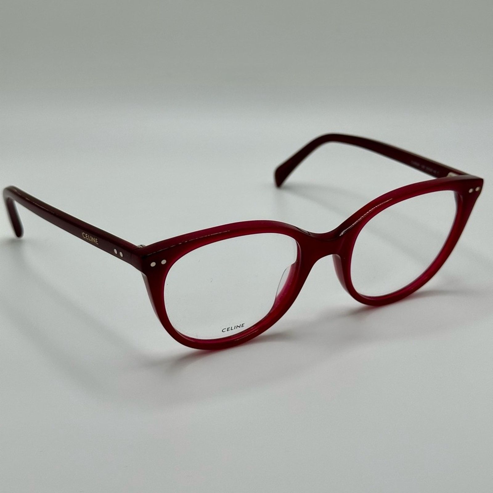 Celine NEW Celine Women's Glasses CL50068I 52069 Burgundy Size ONE SIZE - 4 Thumbnail