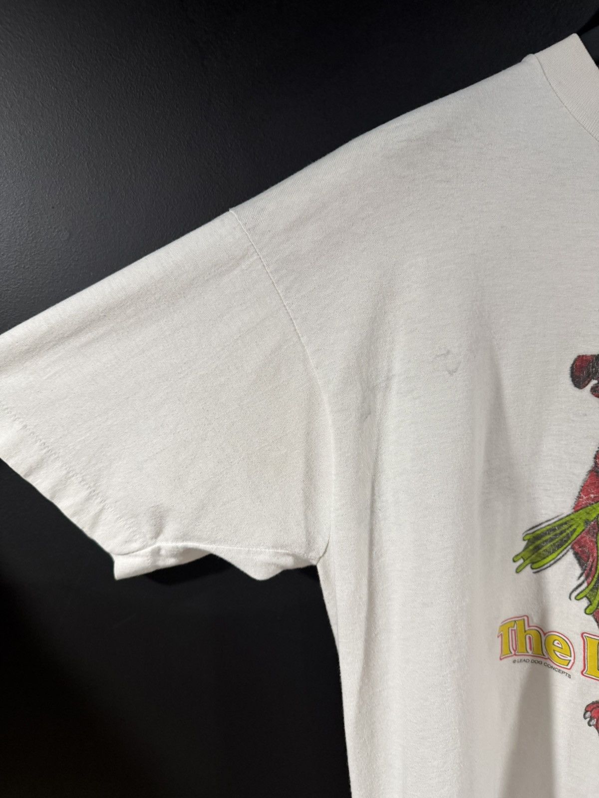 Vintage 1990s Vintage Single Stitch Grunge Bulldog Graphic Tee XL Size US XL / EU 56 / 4 - 5 Thumbnail