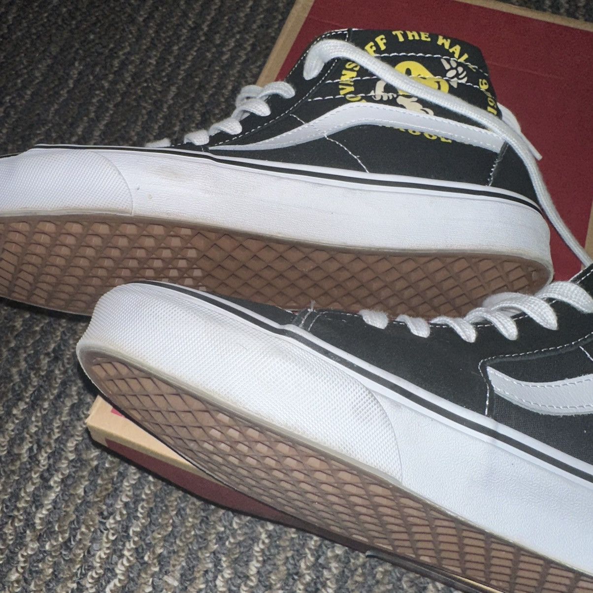 Vans × Zumiez Vans Sk8-Hi Better Day Black & White Skate Shoes Size US 10.5 / EU 43-44 - 9 Thumbnail
