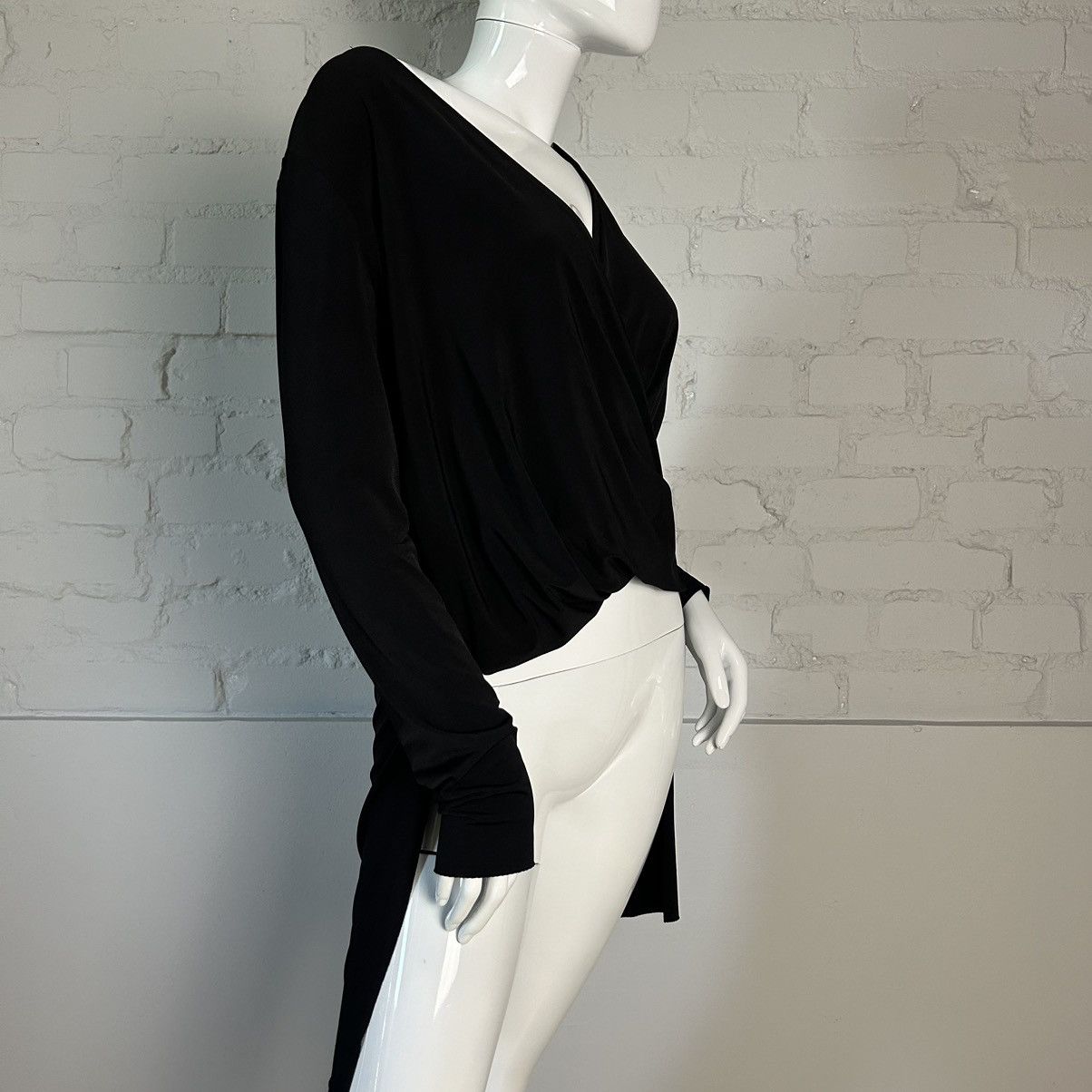 Vintage Insane asymmetric blouse tunic Size S / US 4 / IT 40 - 8 Thumbnail