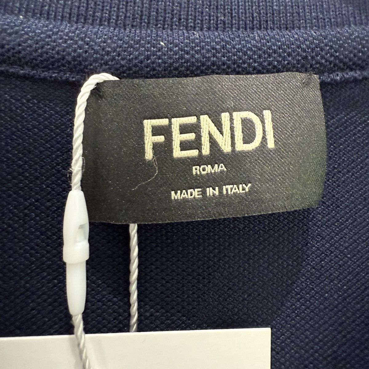Fendi Fendi Classic Monster Cotton Polo Shirt K26WX Size US XXL / EU 58 / 5 - 5 Thumbnail