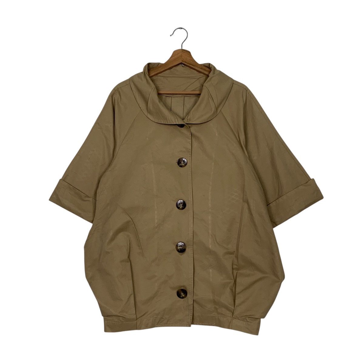 Japanese Brand Japanese Brand Short Sleeve Women Jacket Size M / US 6-8 / IT 42-44 - 1 Thumbnail