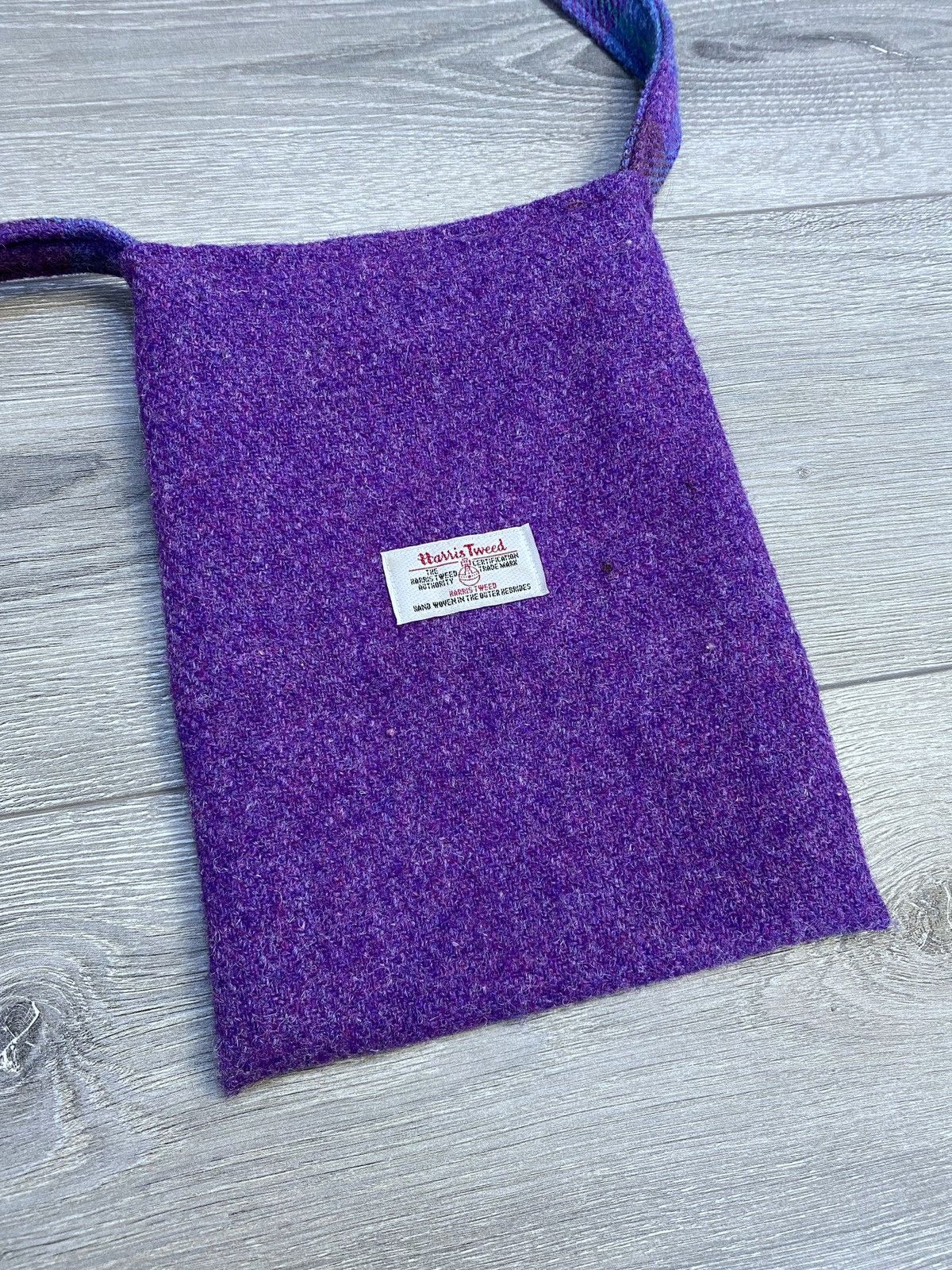 Harris Tweed Harris Tweed Vintage custom bag messenger Size ONE SIZE - 2 Thumbnail