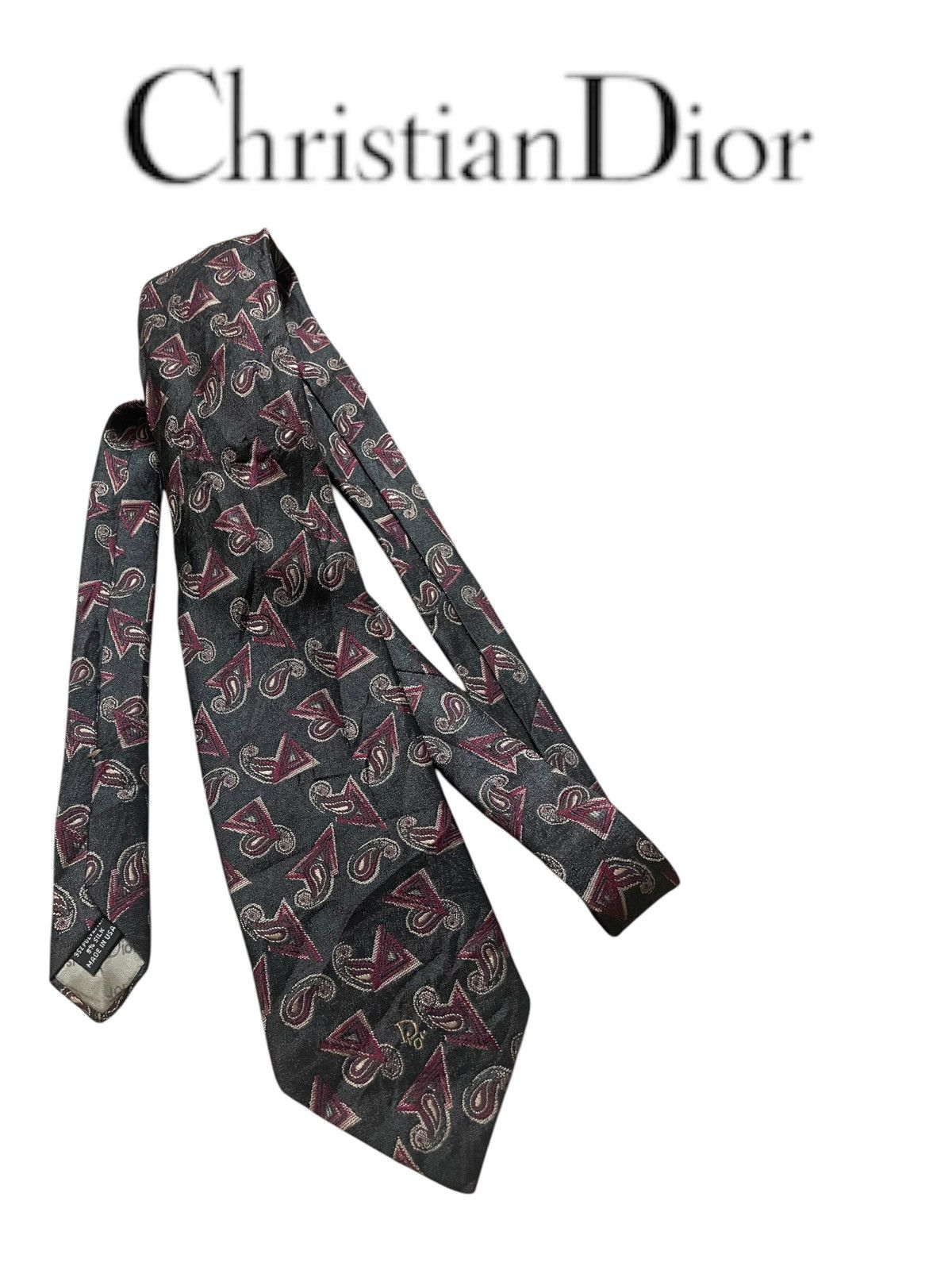 Dior Christian Dior Man Necktie Made in Usa 🇺🇸 Size ONE SIZE - 1 Thumbnail