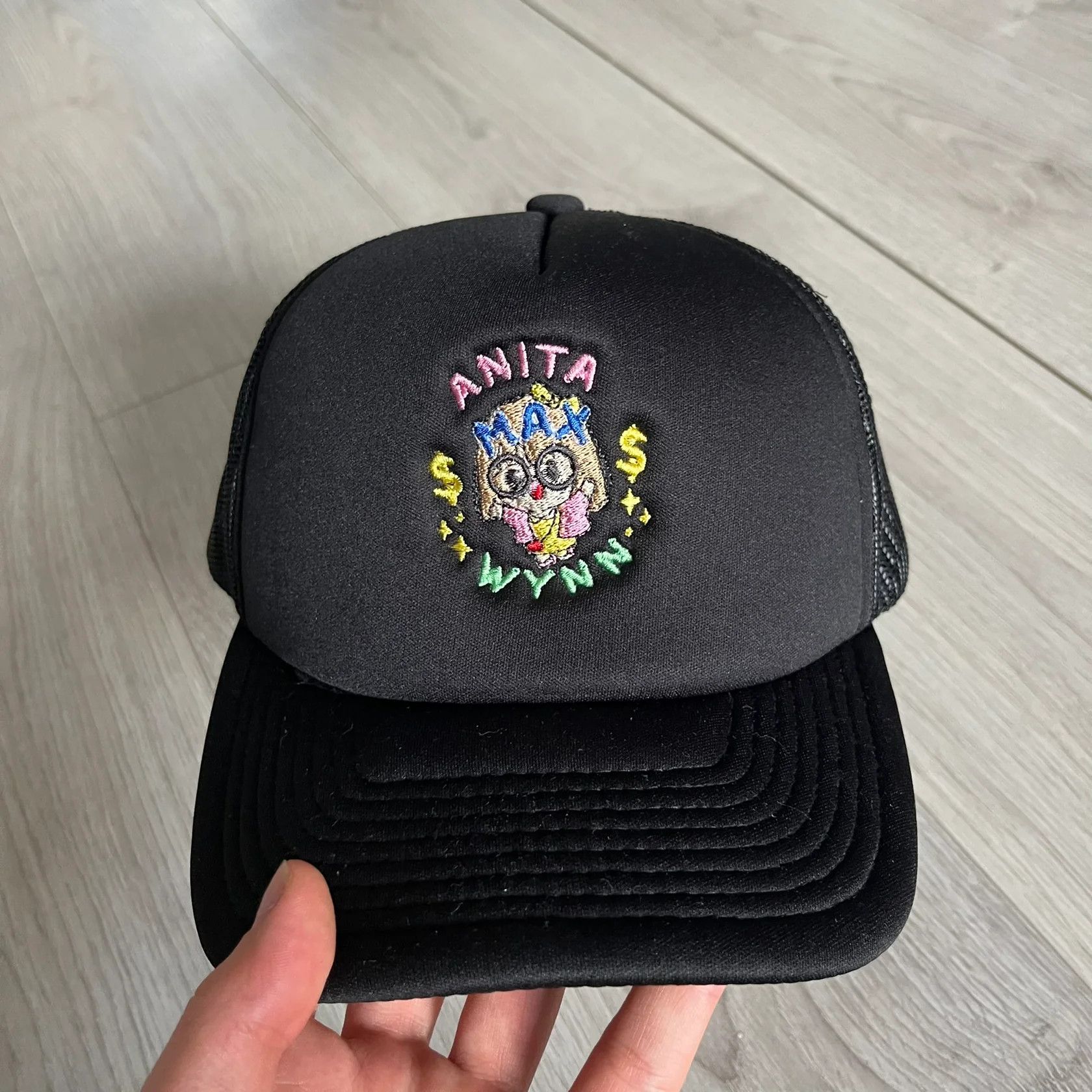 Drake Drake Anita Max Wynn Black Trucker Hat Size ONE SIZE - 2 Thumbnail
