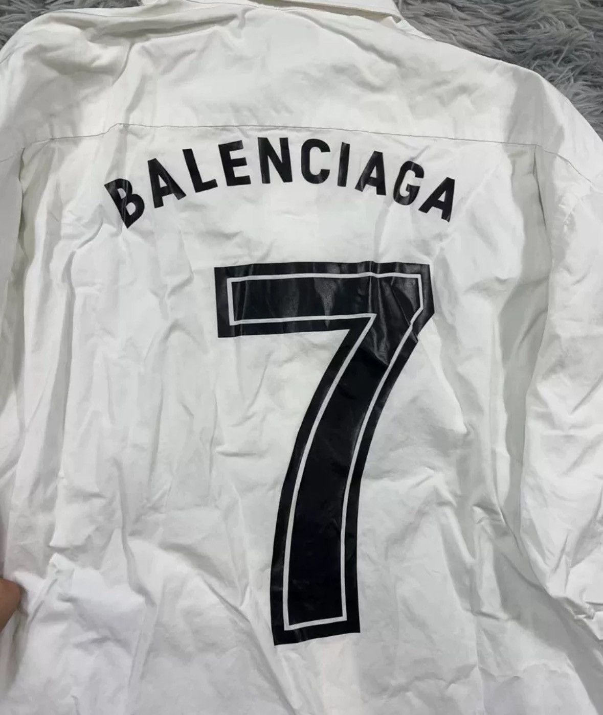 Balenciaga balenciaga Football shirt 2410-Nextarrow Size US L / EU 52-54 / 3 - 3 Thumbnail