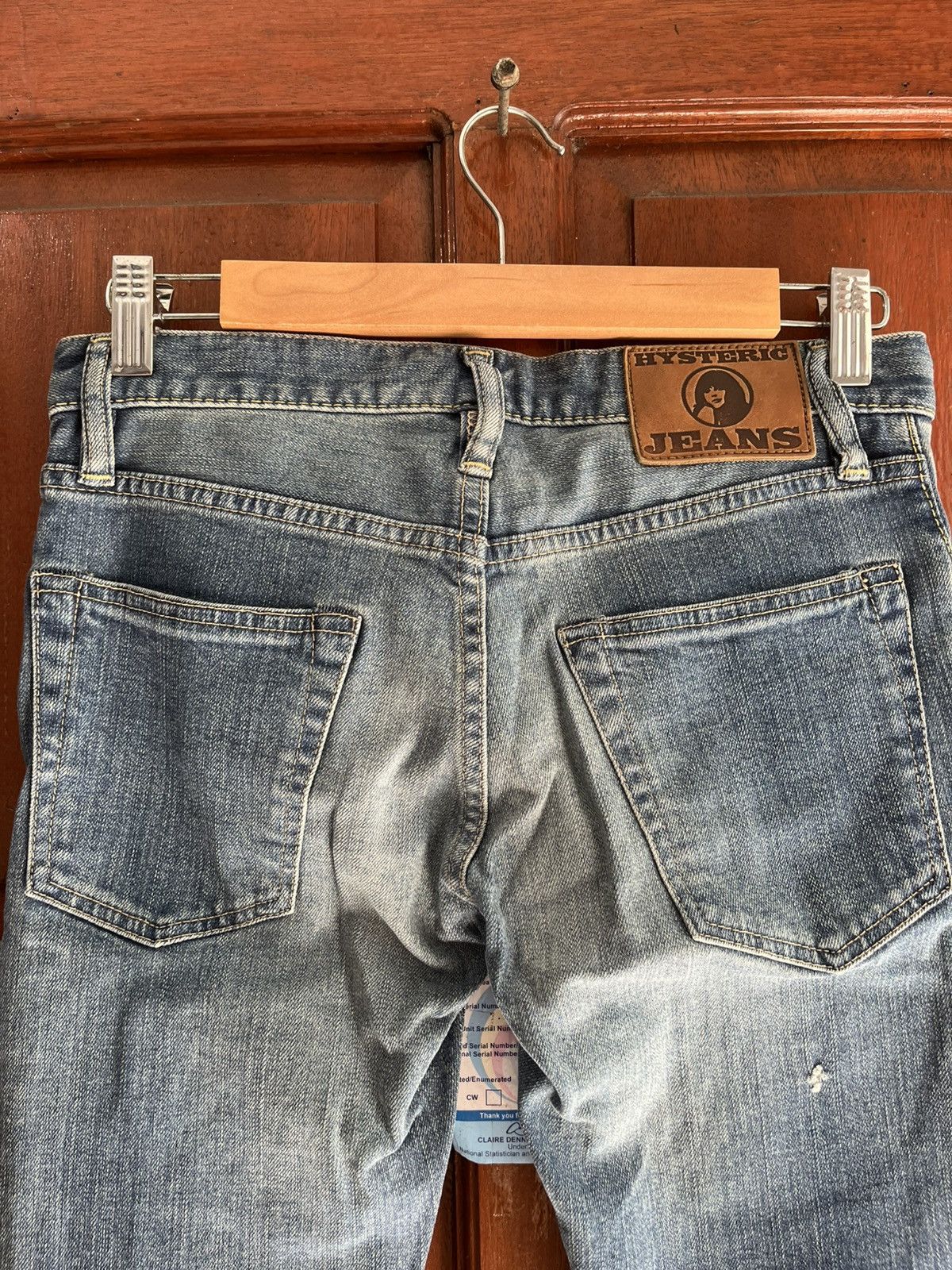 Hysteric Glamour HYSTERIC GLAMOUR RIPPED JEANS Size 29" - 7 Thumbnail