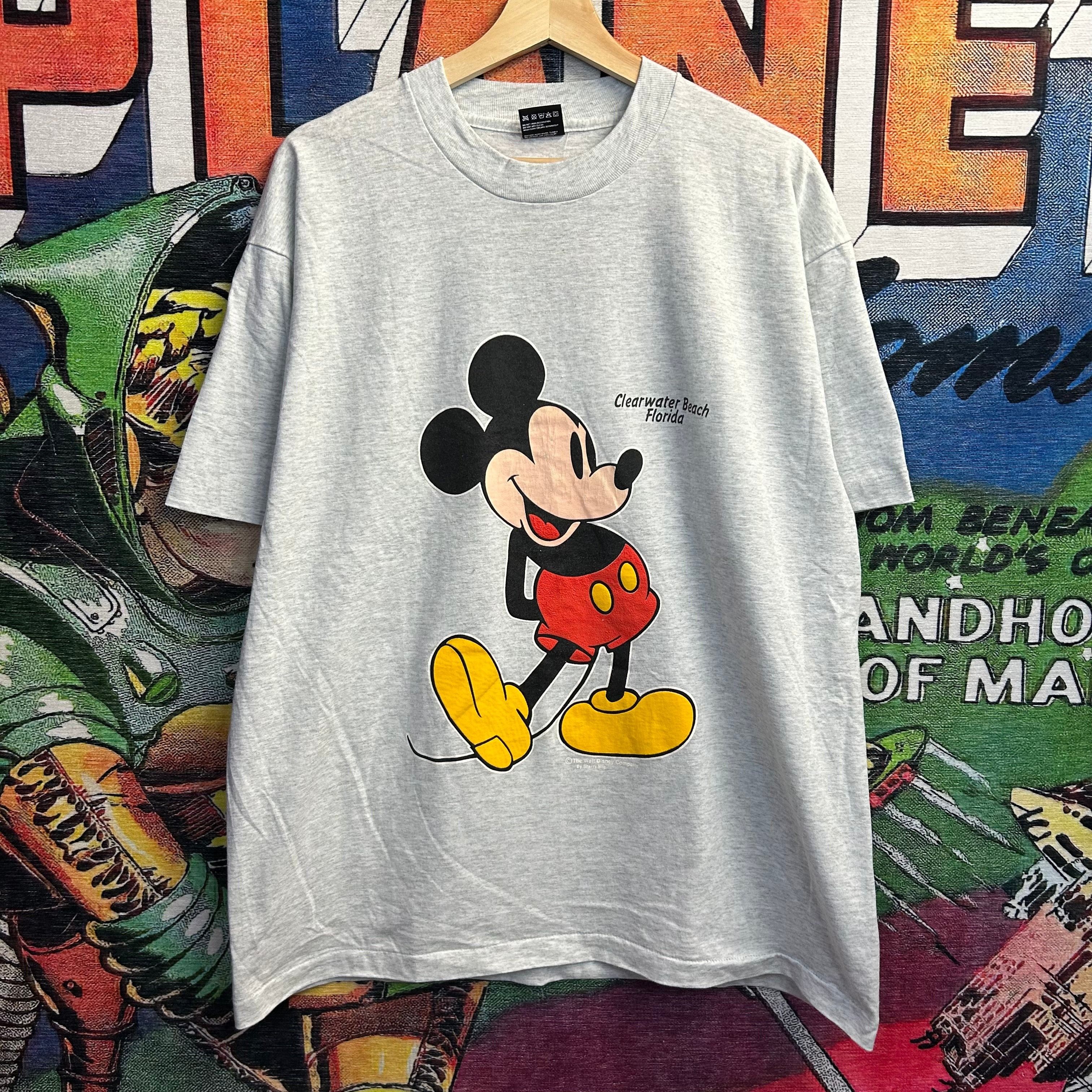 Vintage Vintage 90’s Mickey Mouse Clearwater Florida Tee Size XL | Grailed