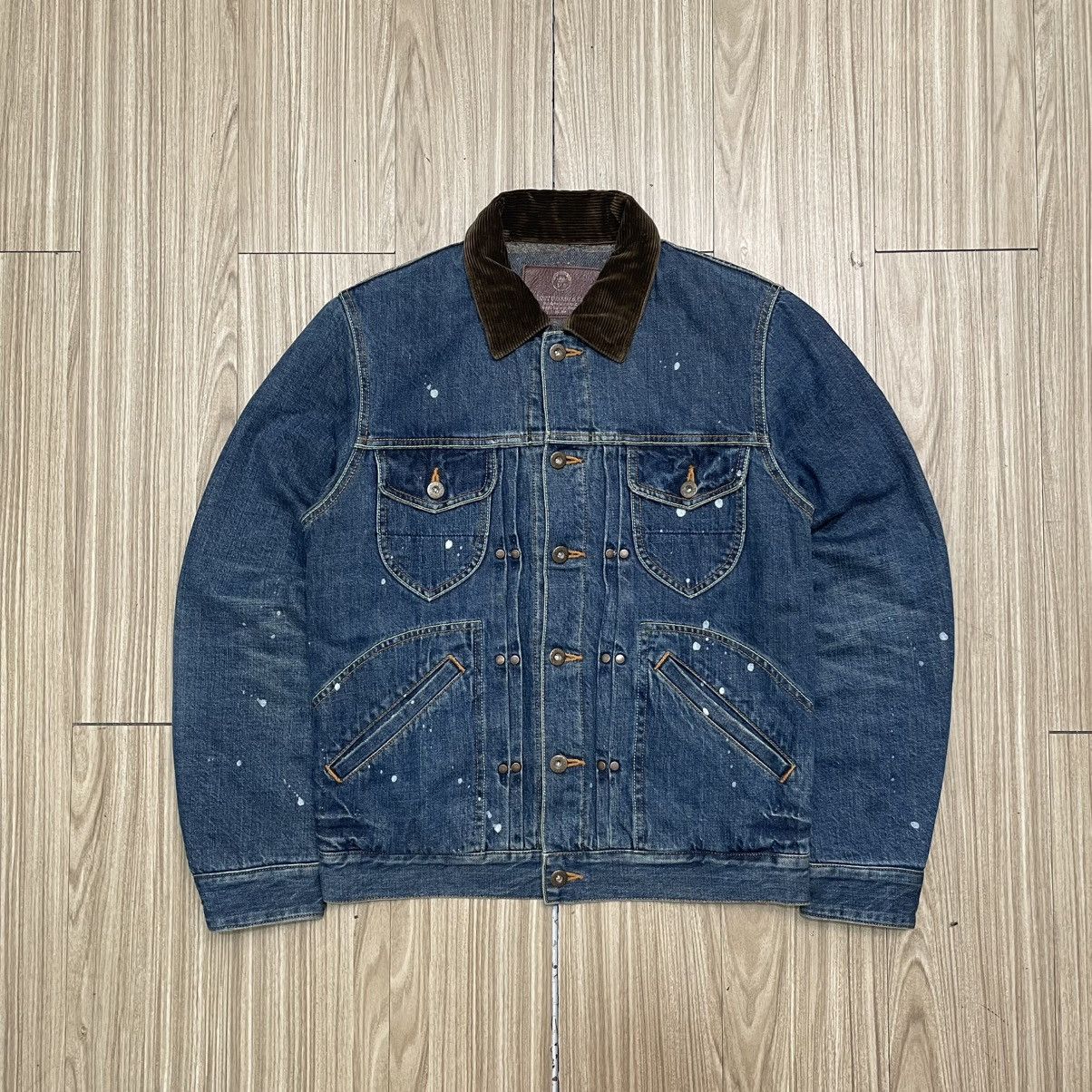 Splendid Denim Jacket - Lost Dessau denim selvedge inner blanket Size US M / EU 48-50 / 2 - 1 Thumbnail