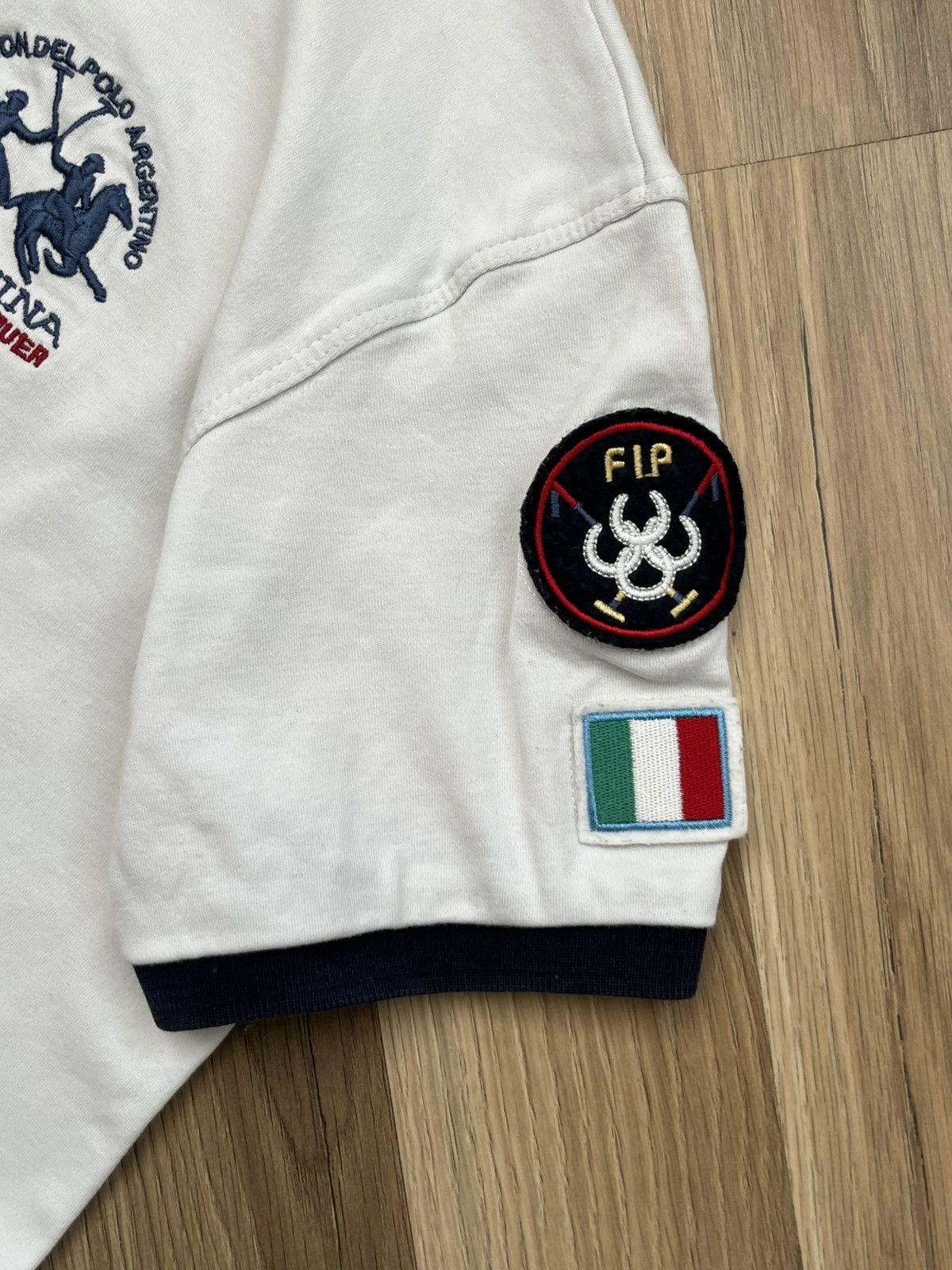 La Martina Y2K Maserati La Martina Polo Rugby TShirt Ralph Style Racing Size US L / EU 52-54 / 3 - 7 Thumbnail