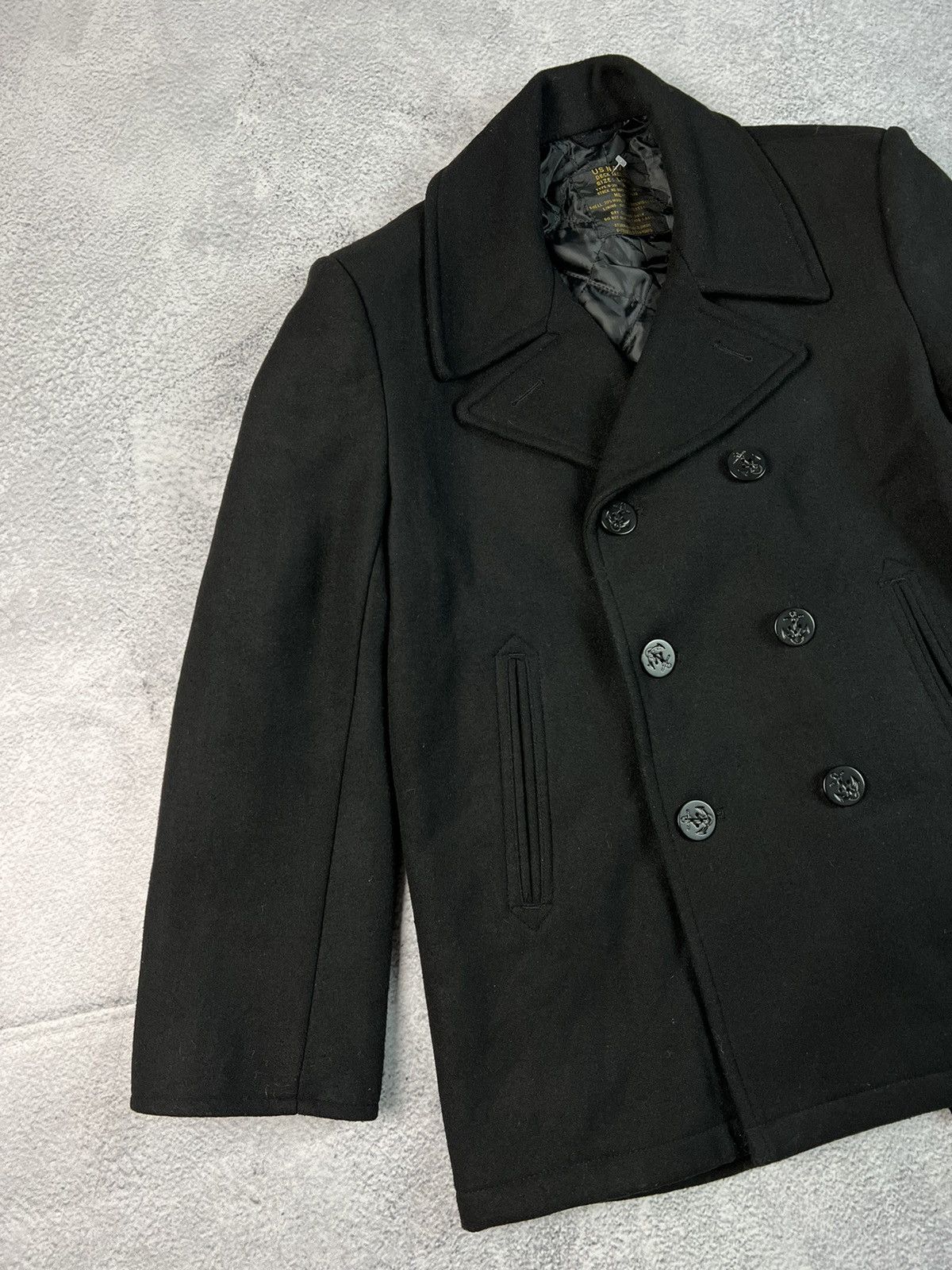 Vintage Vintage US Navy Deck Jacket Size US L / EU 52-54 / 3 - 2 Thumbnail