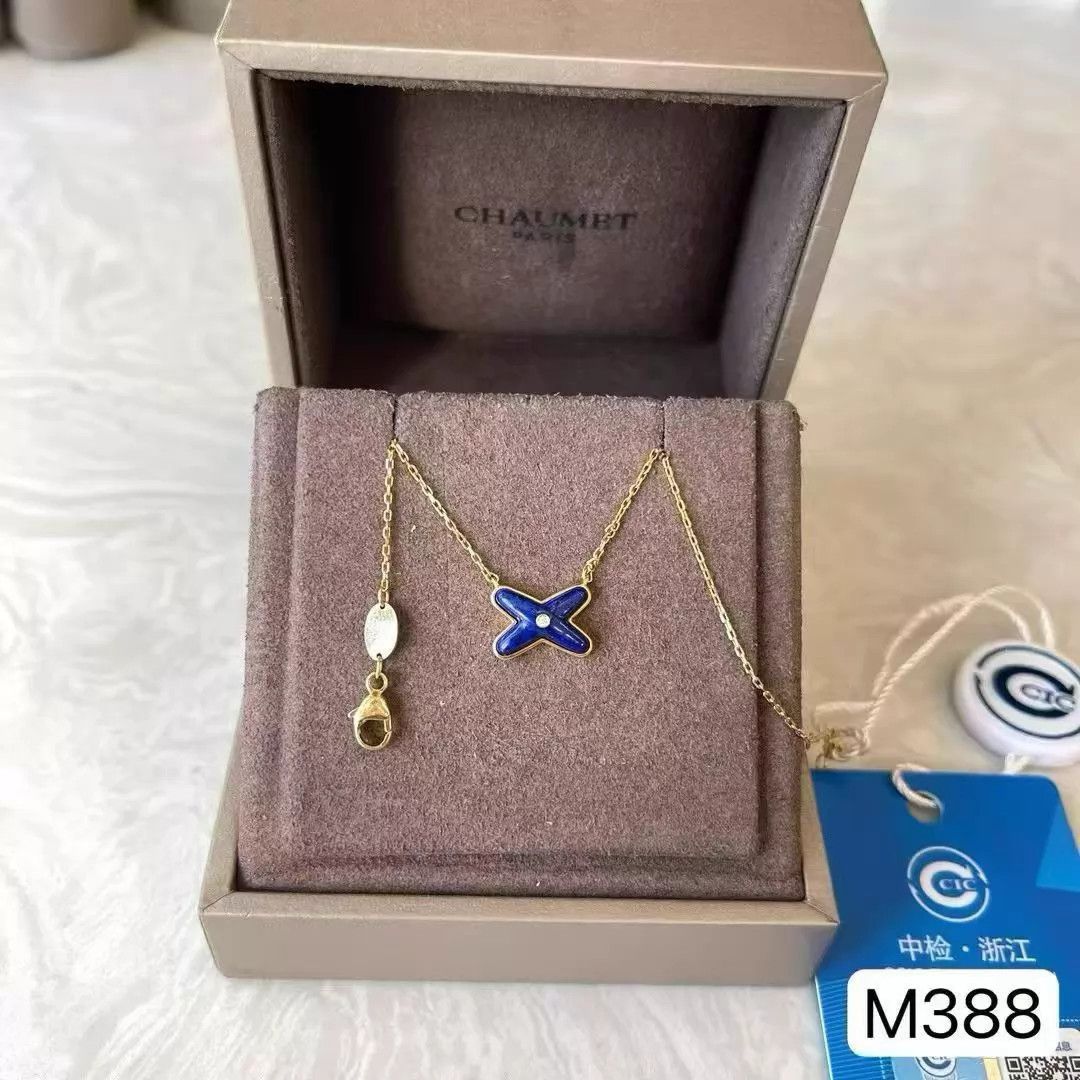 Other CHAUMET Liens Lapis Diamond Necklace NM, Box, CCI M388 Size ONE SIZE - 5 Thumbnail