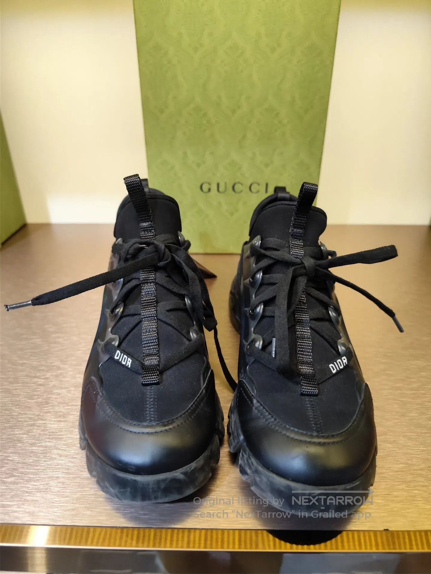 Dior dior black connect sneakers size 37. Size US 5 / EU 37 - 4 Thumbnail