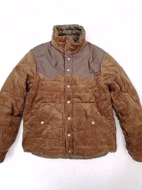 Vintage Ocean Pacific Corduroy Down Jacket Streetwear