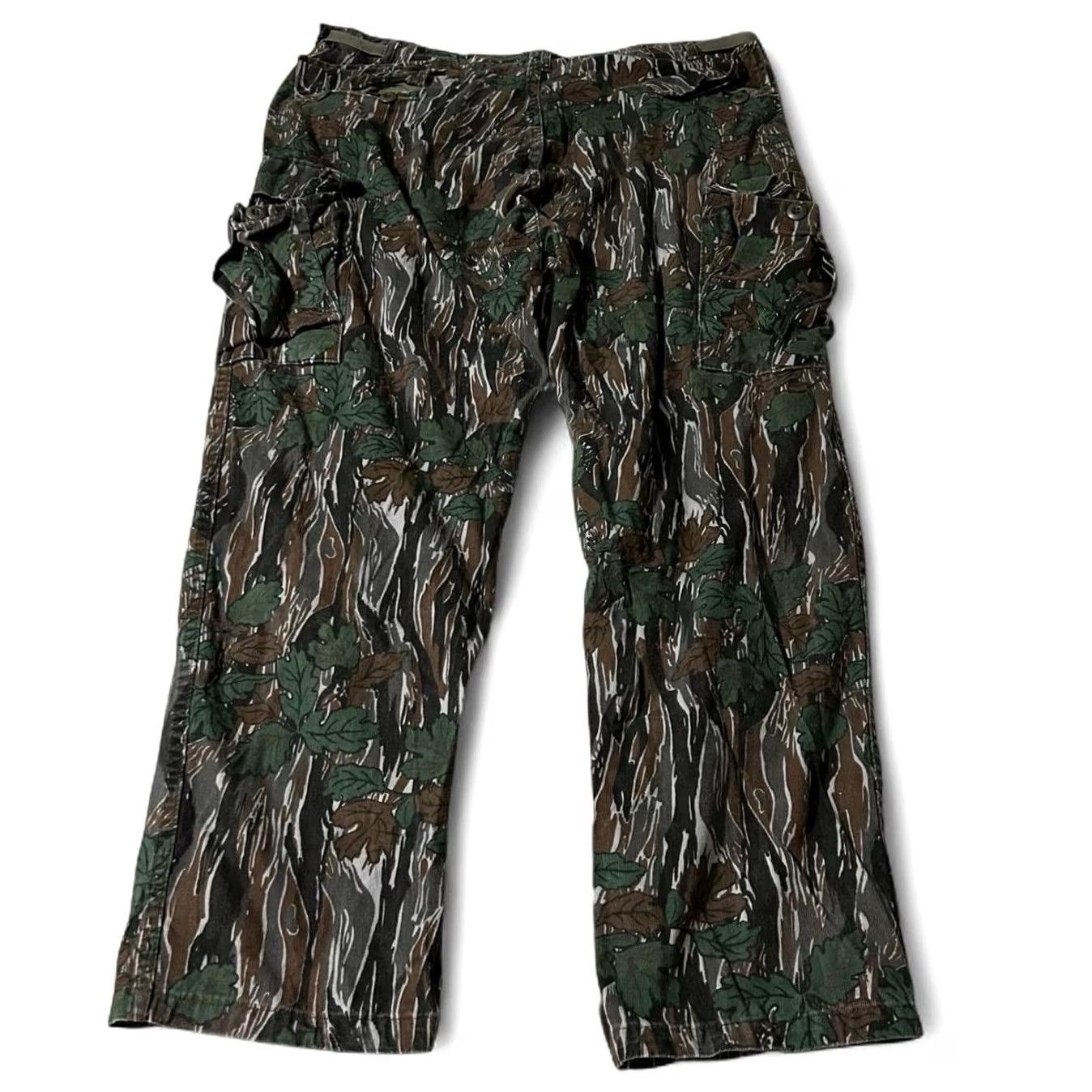 Vintage VINTAGE 90s Smokey Branch Camo Cargo Pants Mens 38 X30 Brown Military Style Size US 38 / EU 54 - 3 Thumbnail