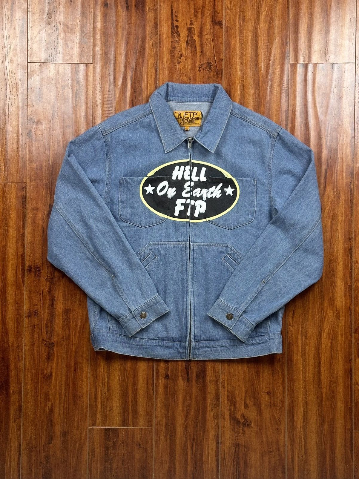 Men's Fuck The Population Denim Jackets | Grailed