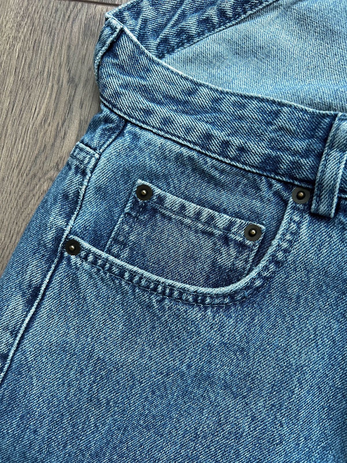 Y/Project Y/Project Blue Asymmetric Waist Evergreen Jeans XL Size US 34 / EU 50 - 10 Thumbnail