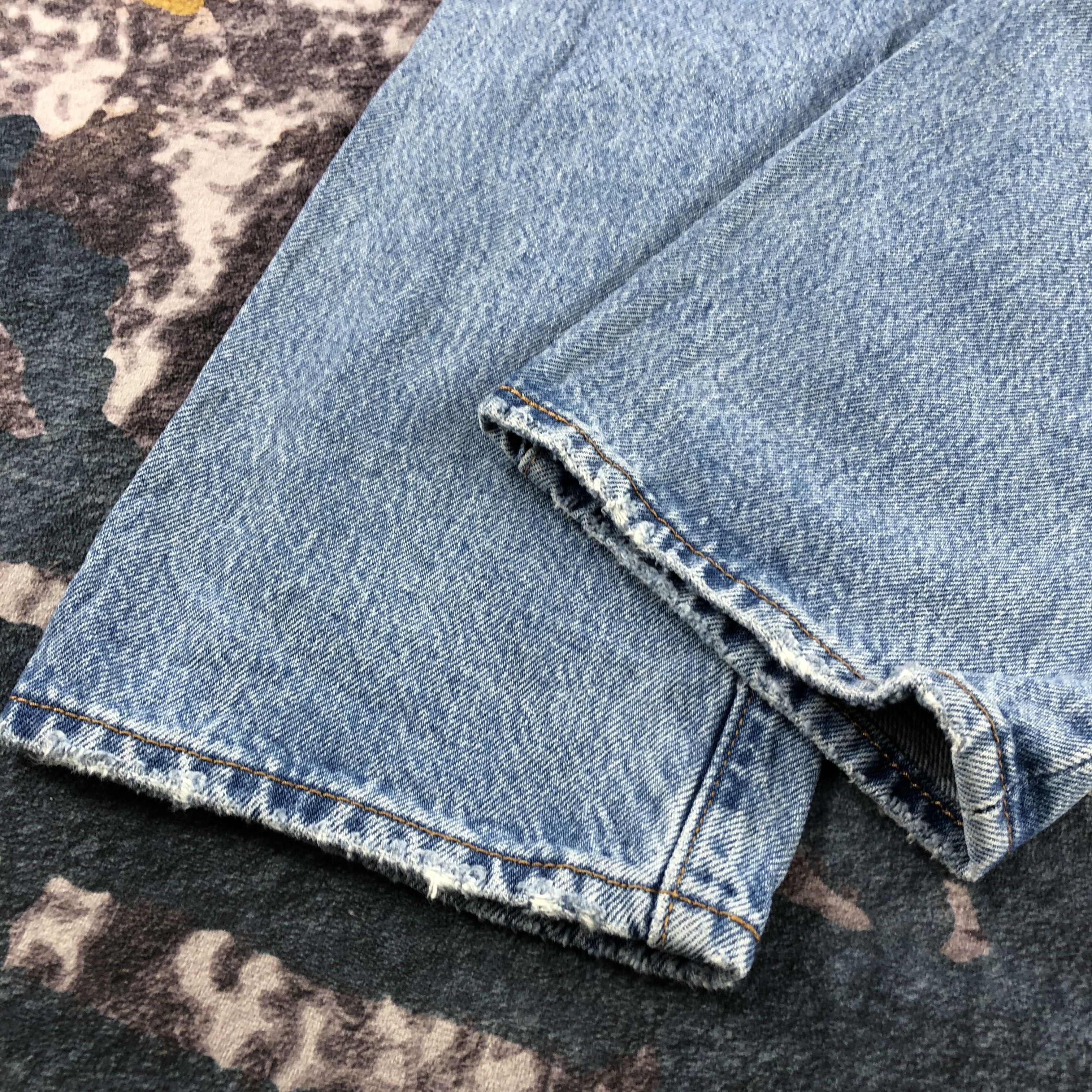 Levi's Vintage Blue Wash Levis 501 Jeans-JM3092 Size 29" - 5 Thumbnail
