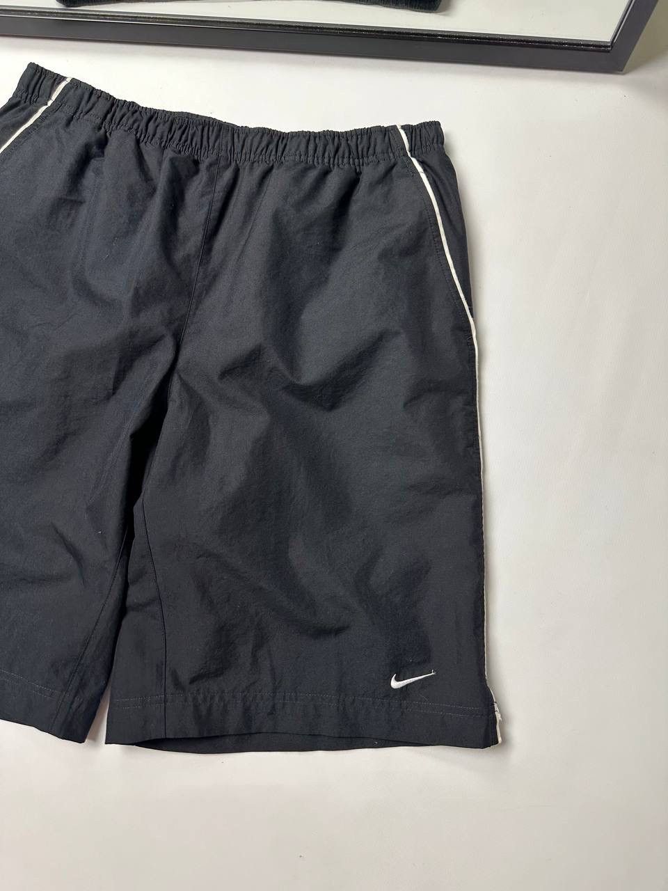 Nike 00’s Vintage Nike Track Nylon Shorts Baggy Drill Style Size US 32 / EU 48 - 3 Thumbnail