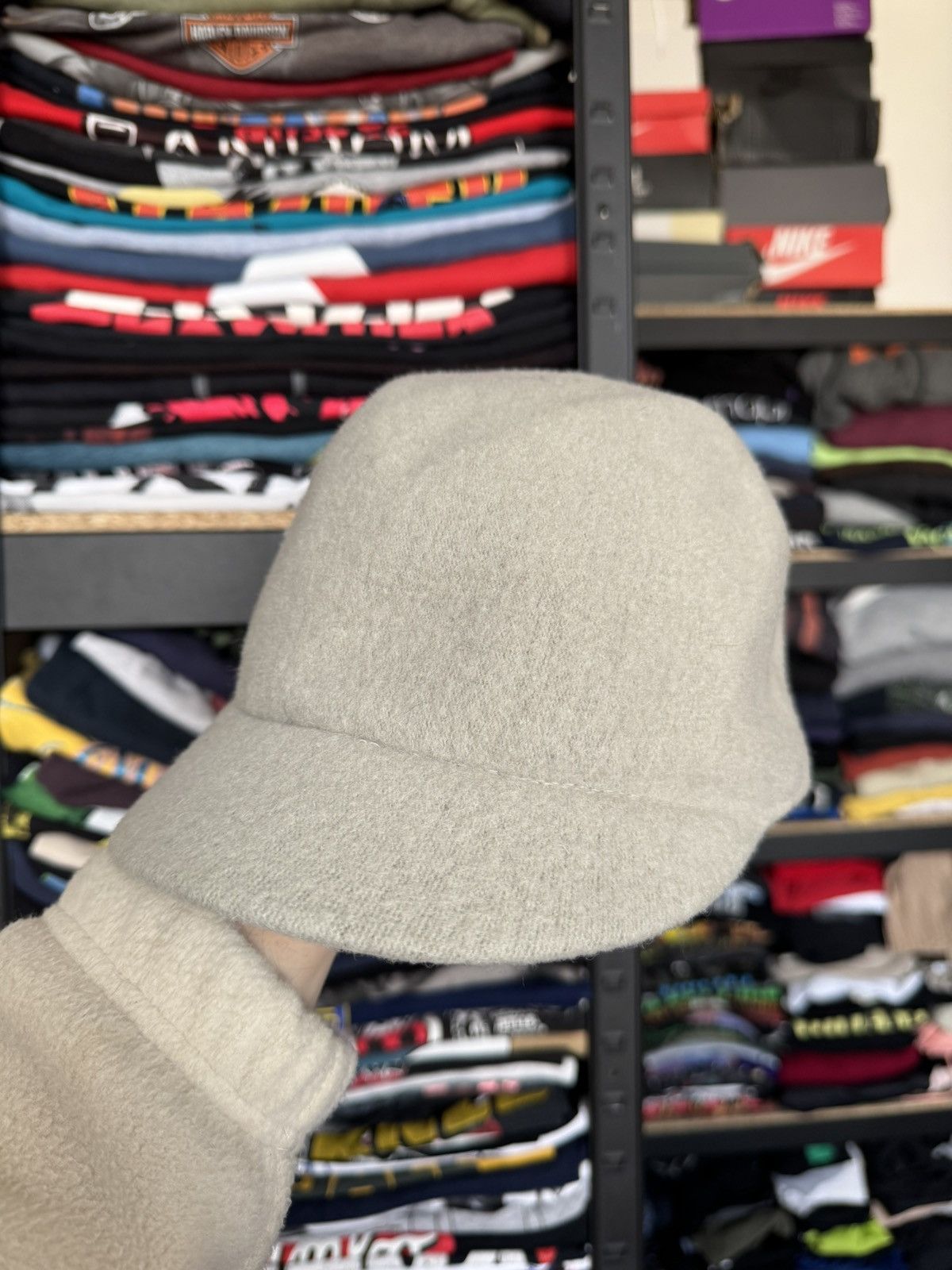Japanese Brand × Kangol Kangol XL wool hat streetwear Size ONE SIZE - 4 Thumbnail