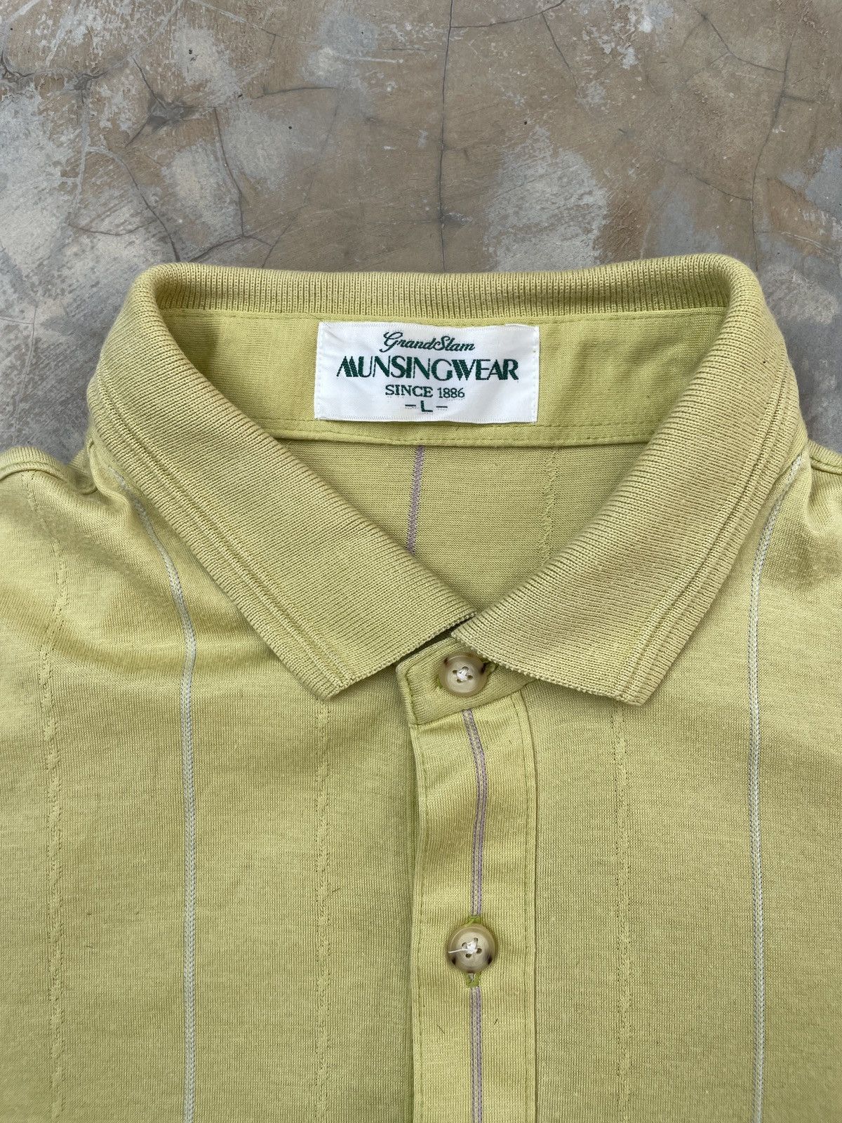 Japanese Brand Vintage Grand Slam Musingwear Pinguin Polo Shirt Made Japan Size US L / EU 52-54 / 3 - 4 Thumbnail