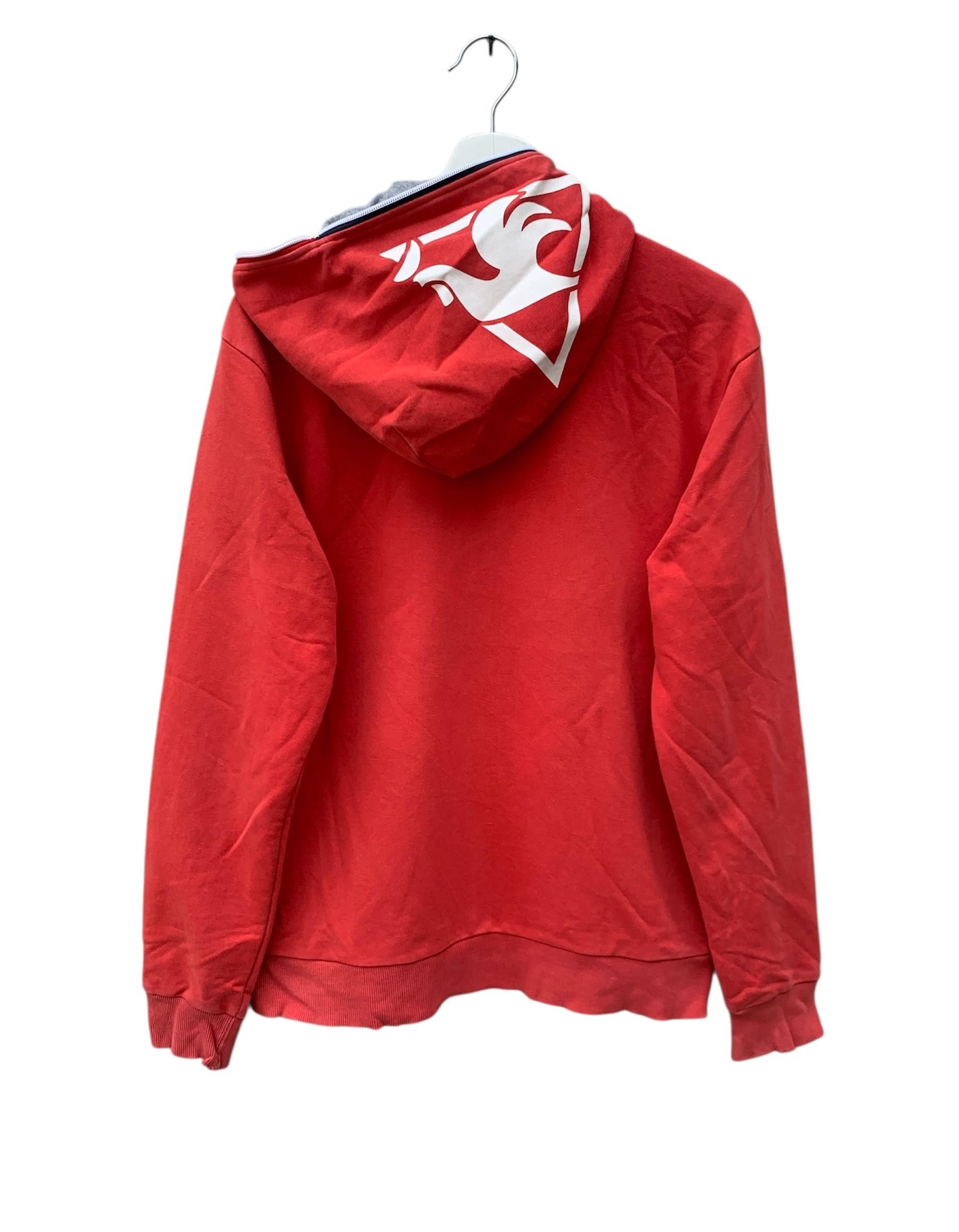 Le Coq Sportif × Vintage Vintage Lecoq Sportif France Hoodie Jacket Size US L / EU 52-54 / 3 - 2 Thumbnail