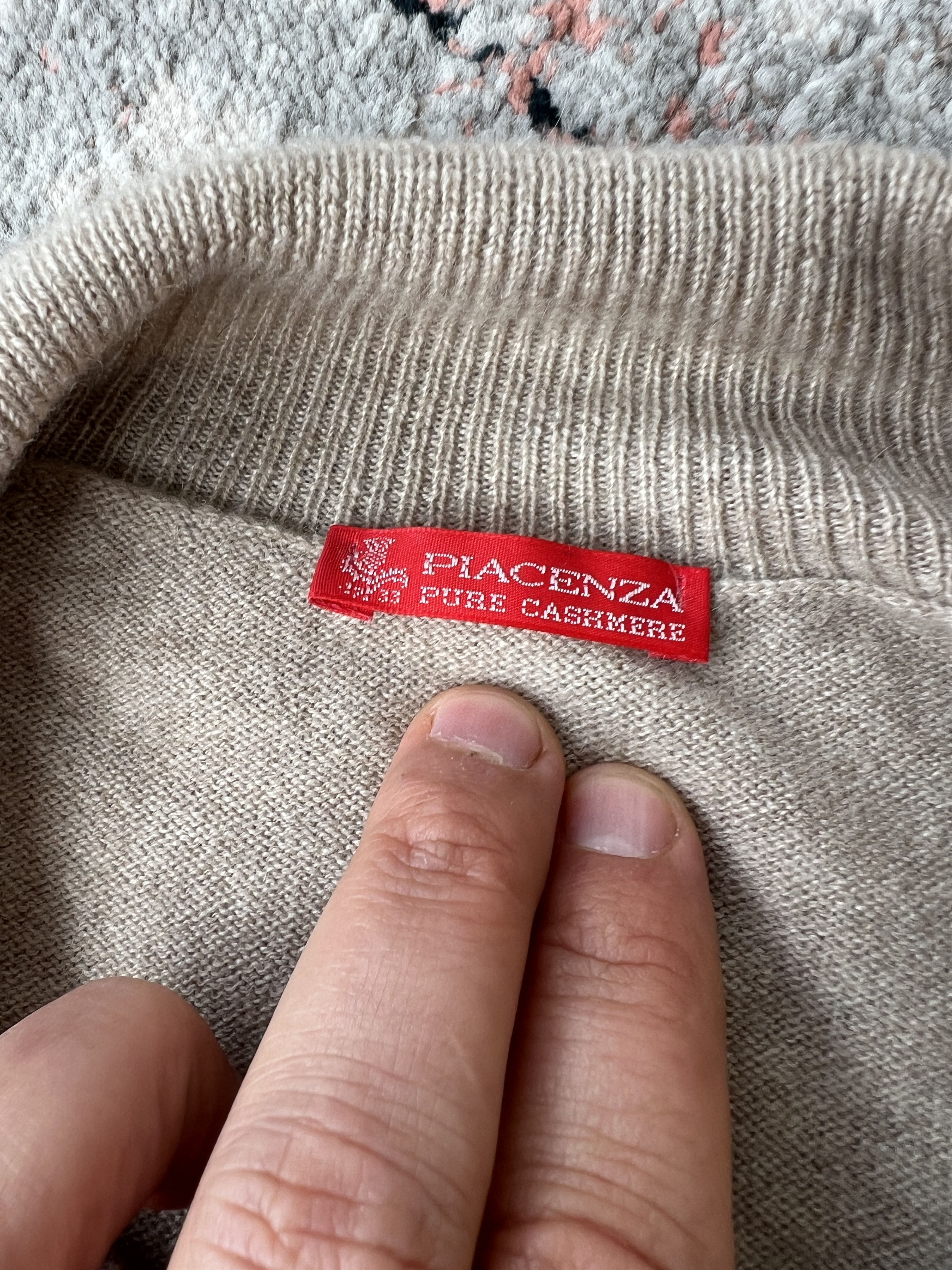 PIACENZA 1833 Piacenza Pure Cashmere Sweater Size L / US 10 / IT 46 - 2 Thumbnail