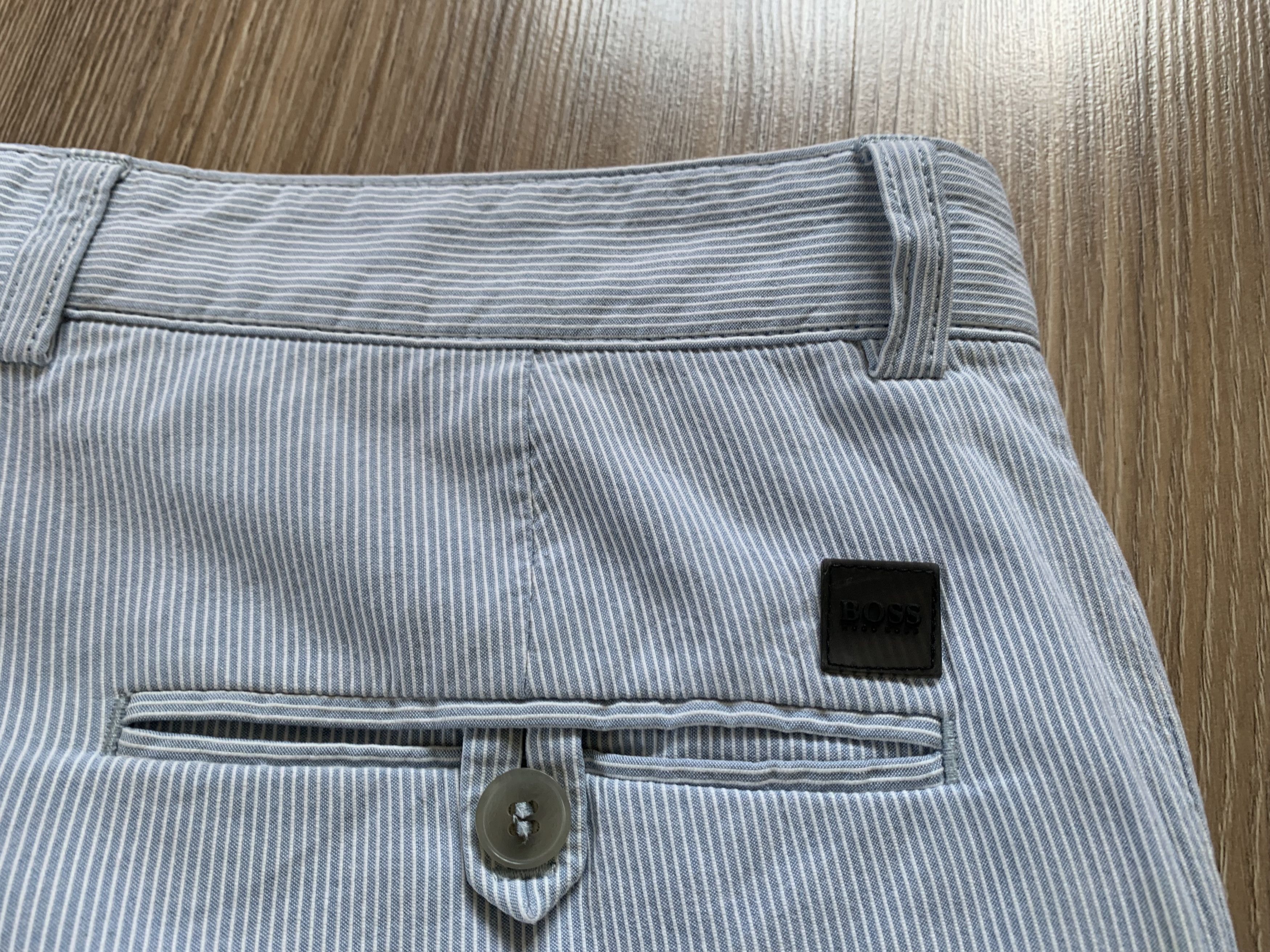 Designer × Hugo Boss × Vintage Hugo Boss Vintage Stripe Casual Pants Size US 34 / EU 50 - 10 Thumbnail