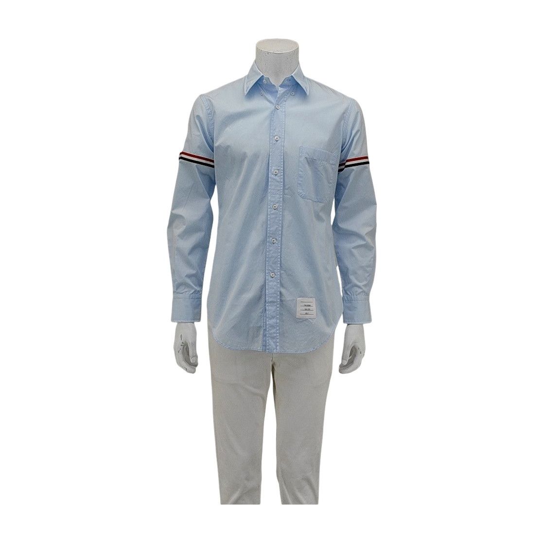 Thom Browne Thom Browne Armband Oxford Shirt Size 2 Size US M / EU 48-50 / 2 - 1 Thumbnail