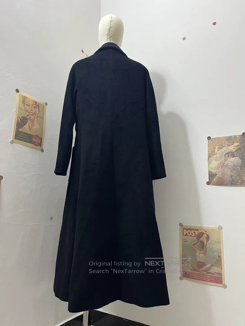 Max Mara Max Mara Black Woolen Coat Size XS / US 0-2 / IT 36-38 - 4 Thumbnail